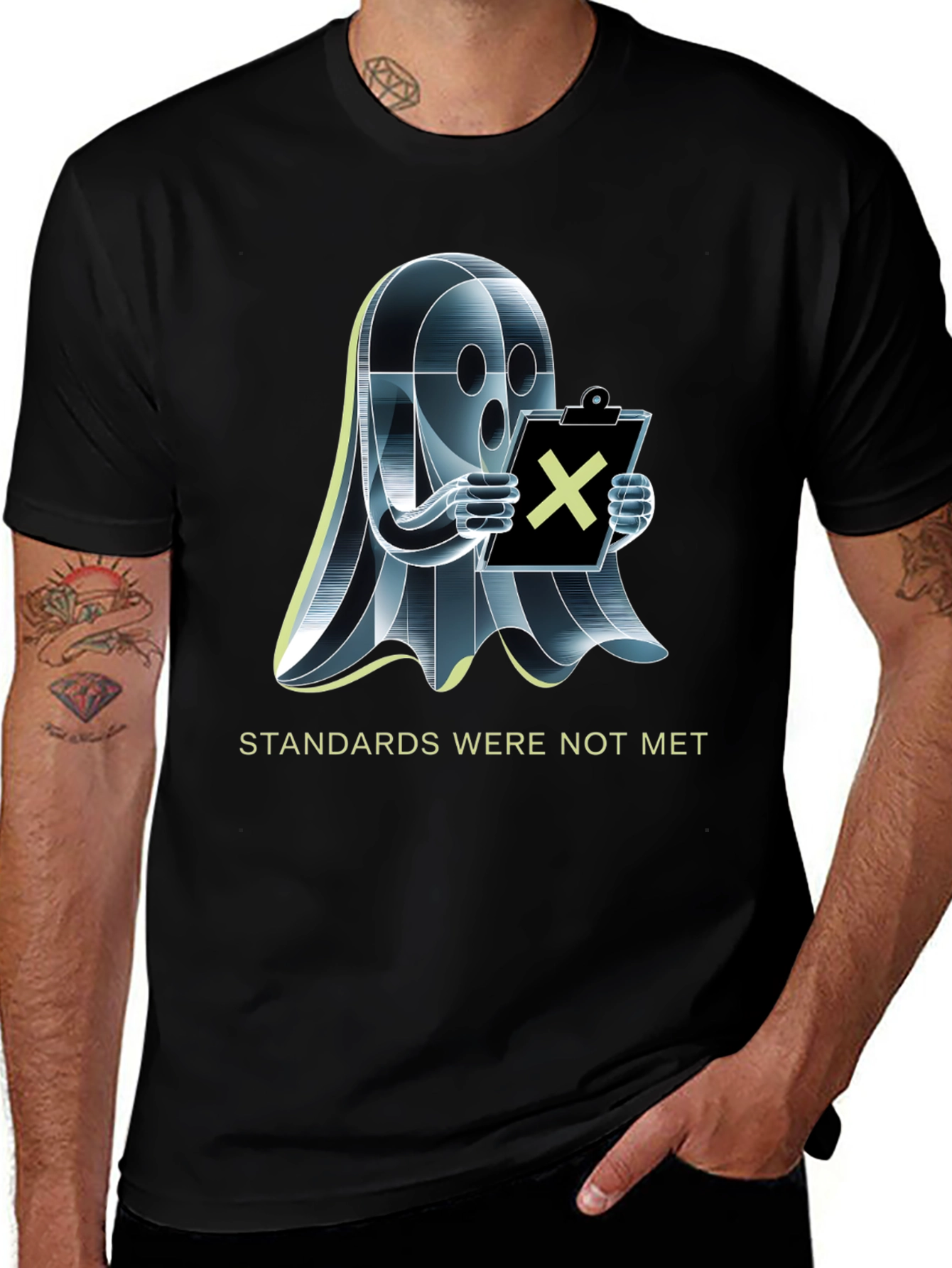 Standards Not Met Ghost T-Shirt