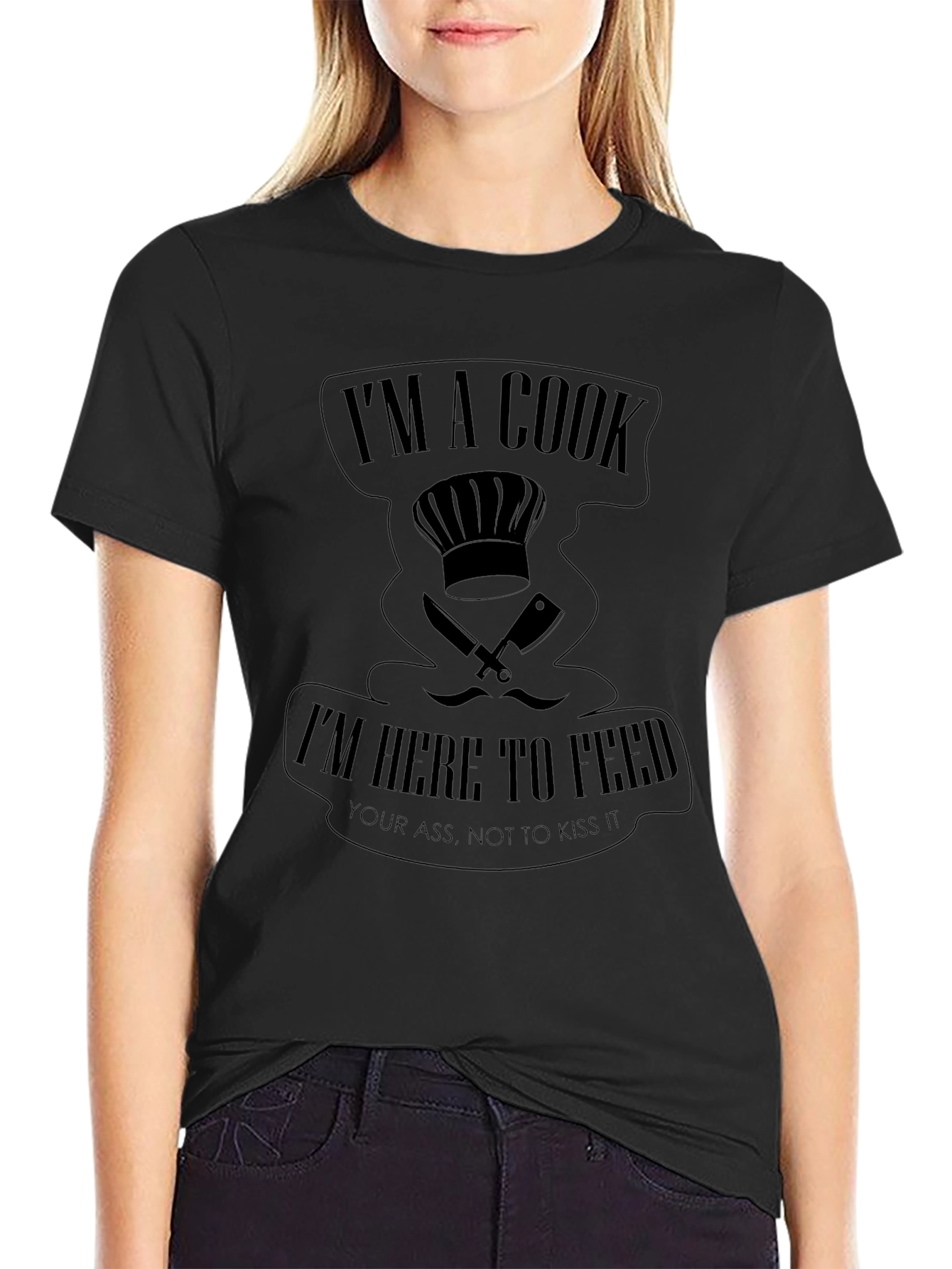 Im A Cook Funny Graphic Print Tee