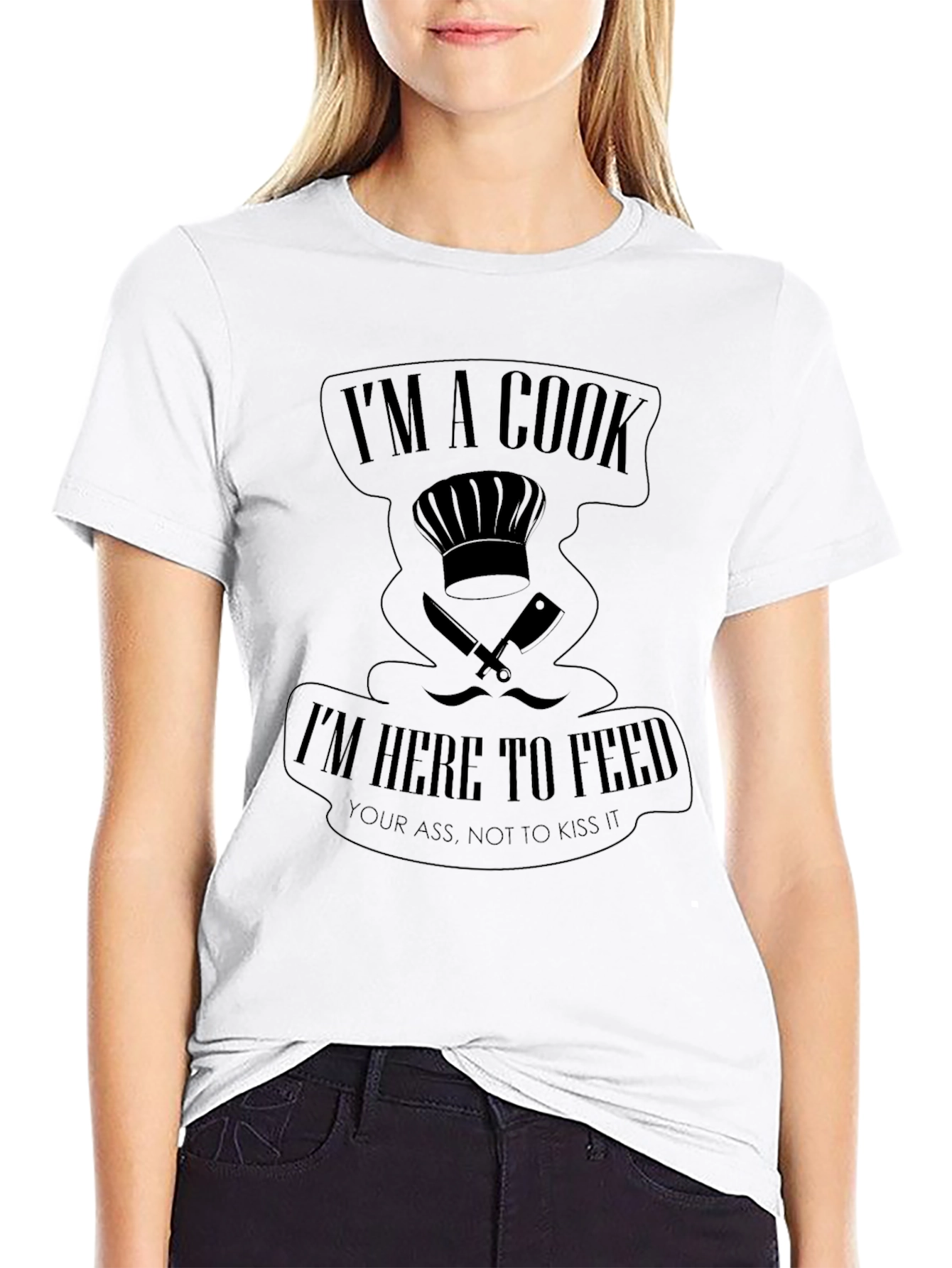 Im A Cook Funny Graphic Print Tee