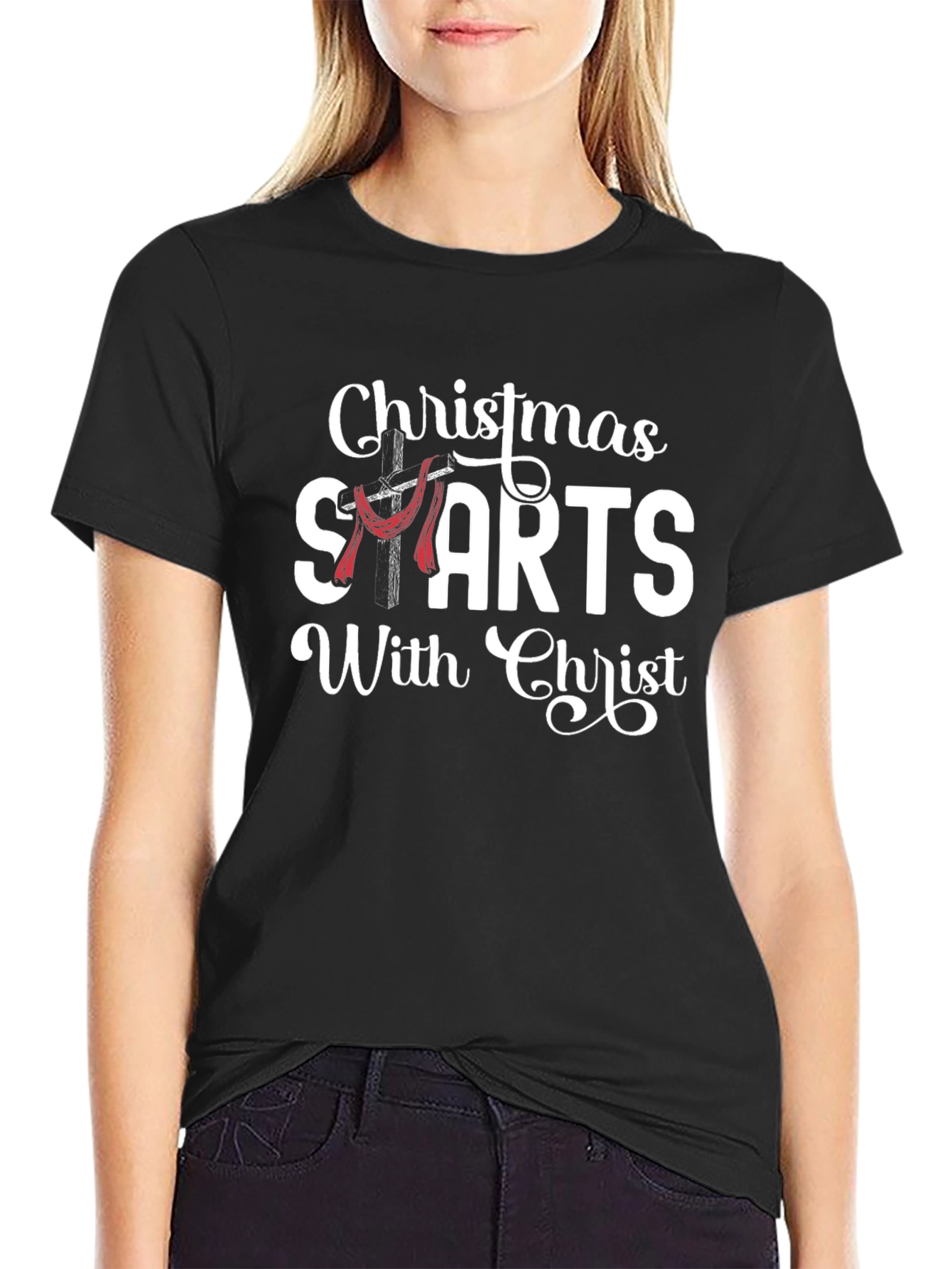 Christmas Starts With Christ T-Shirt