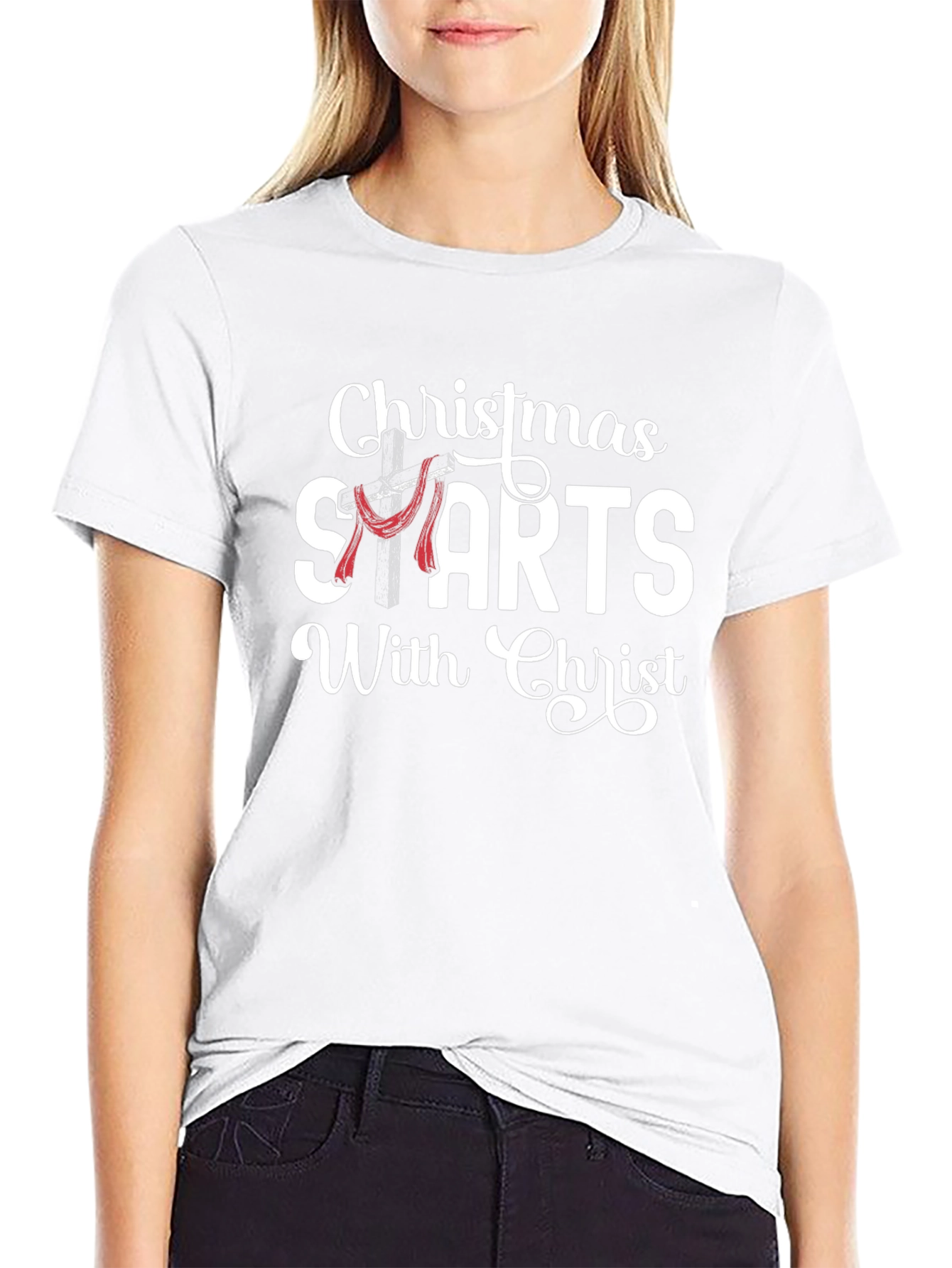 Christmas Starts With Christ T-Shirt