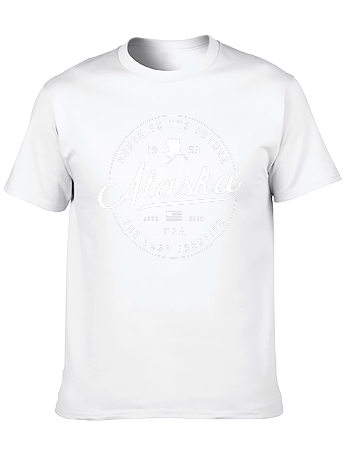 Alaska North To The Future Black T-Shirt