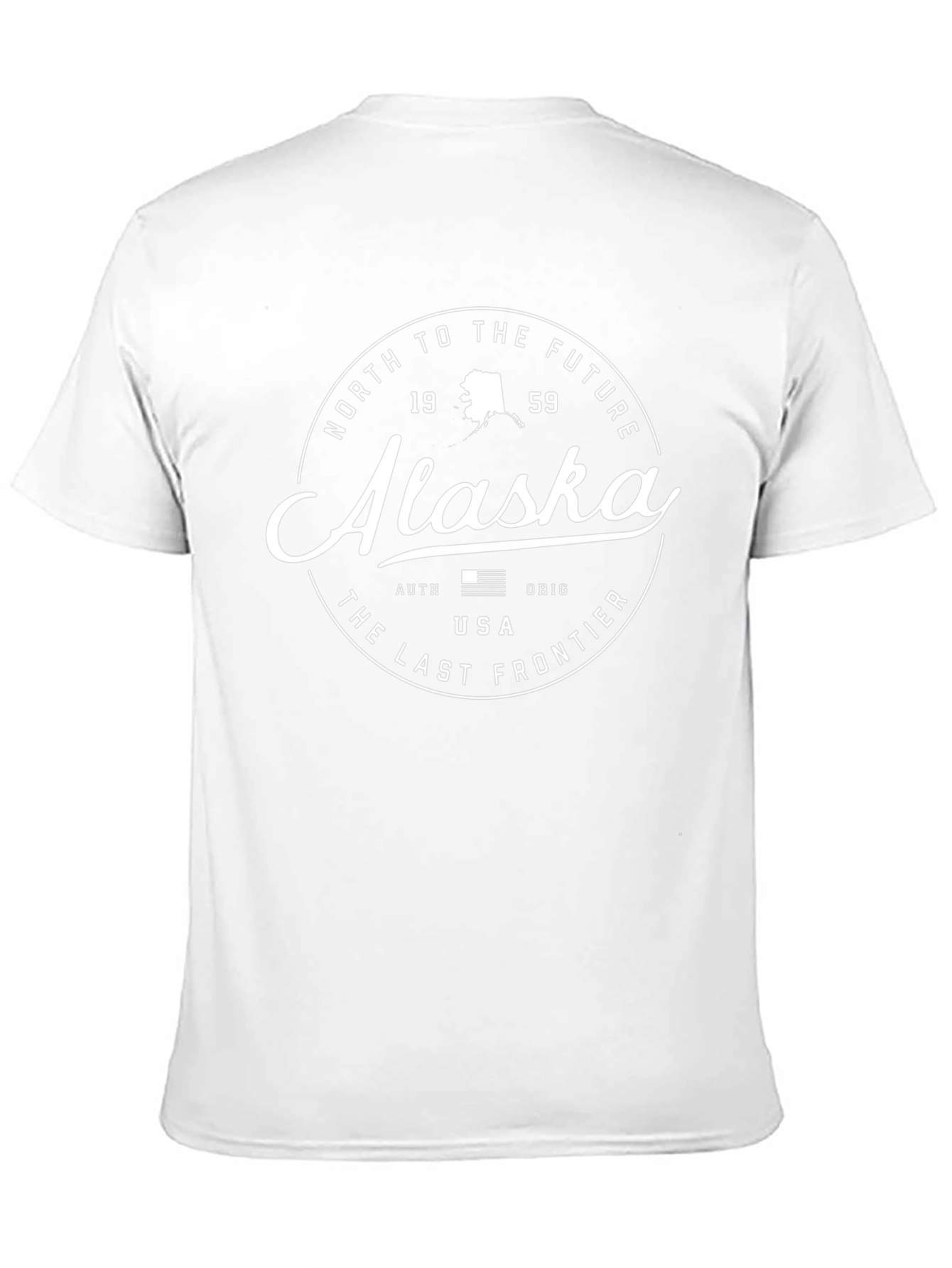 Alaska North To The Future Black T-Shirt