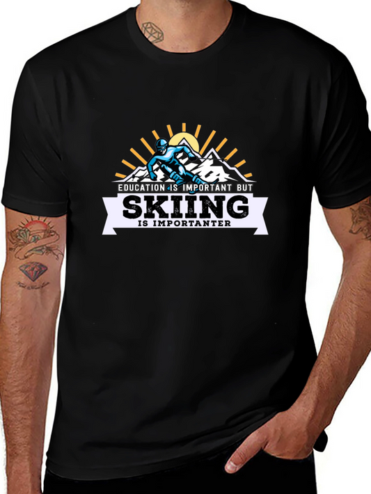 Skiing is Importanter T-Shirt