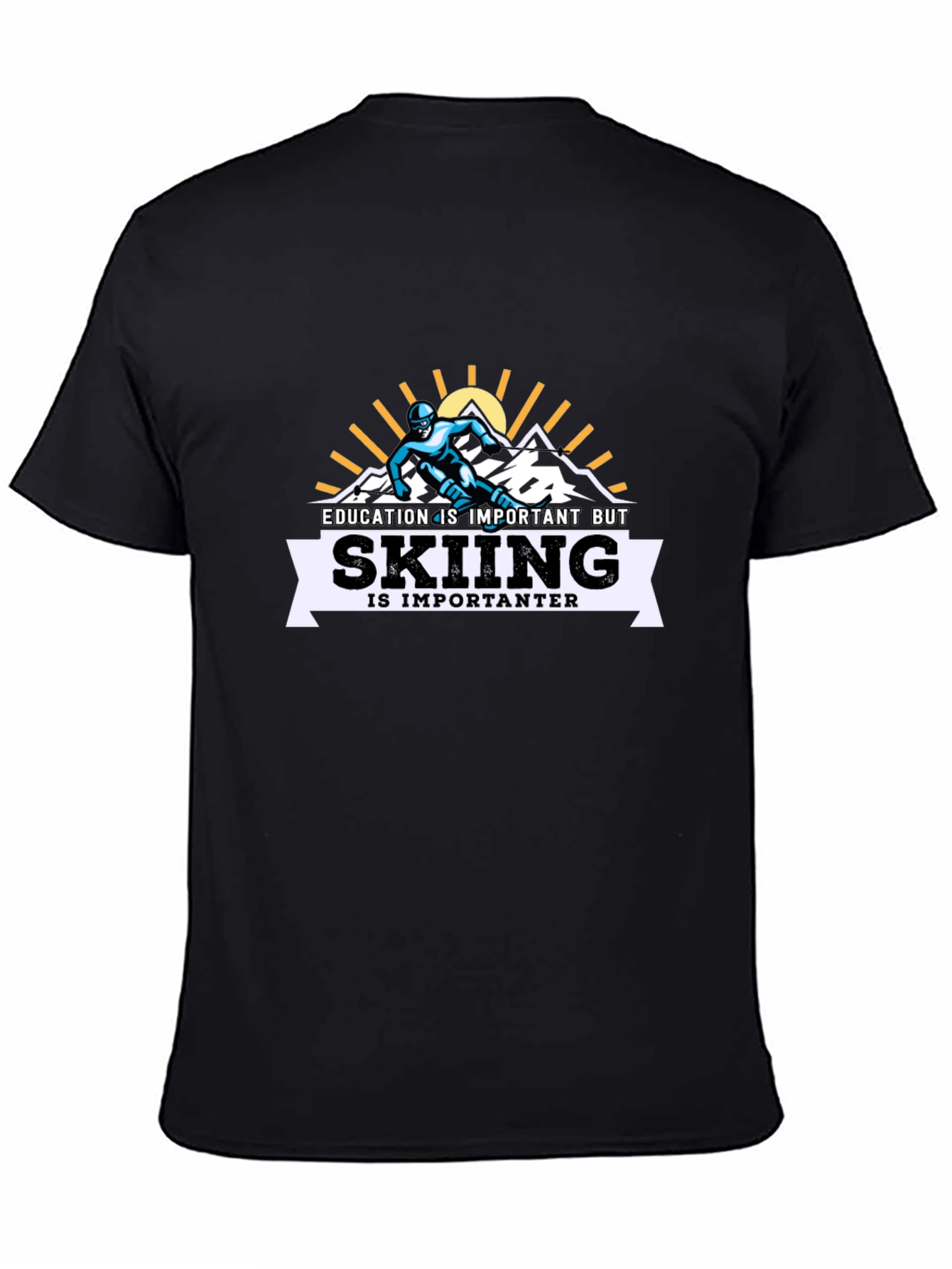 Skiing is Importanter T-Shirt