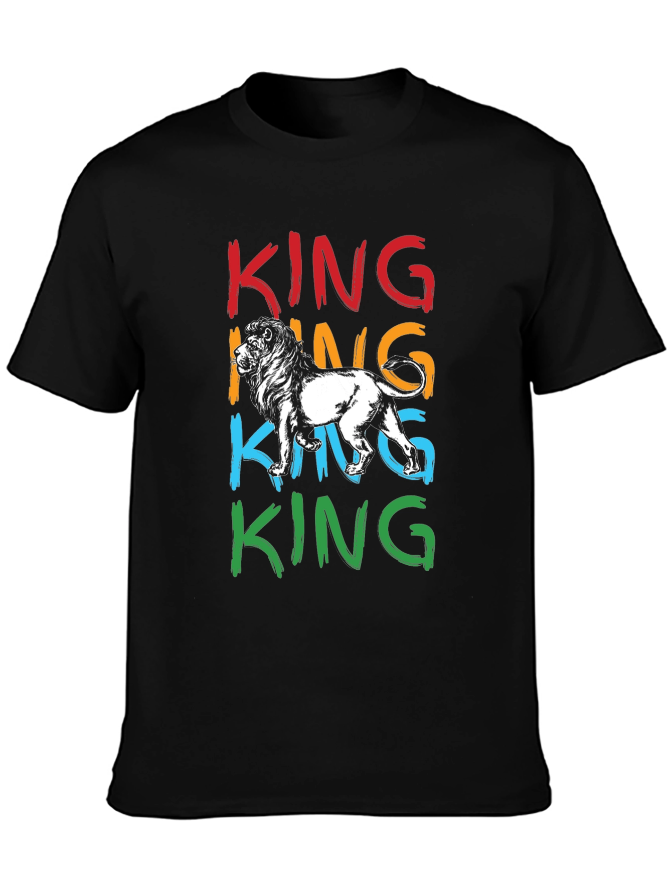 King Lion Graphic T-Shirt