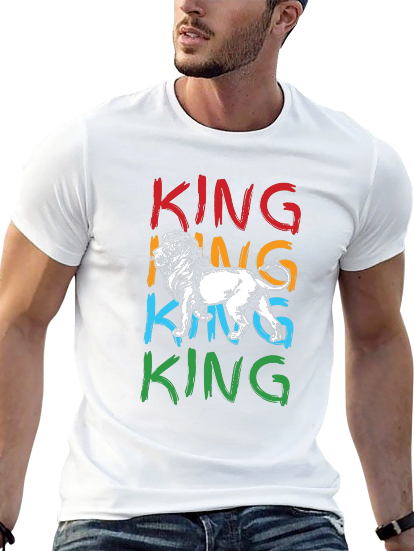 King Lion Graphic T-Shirt