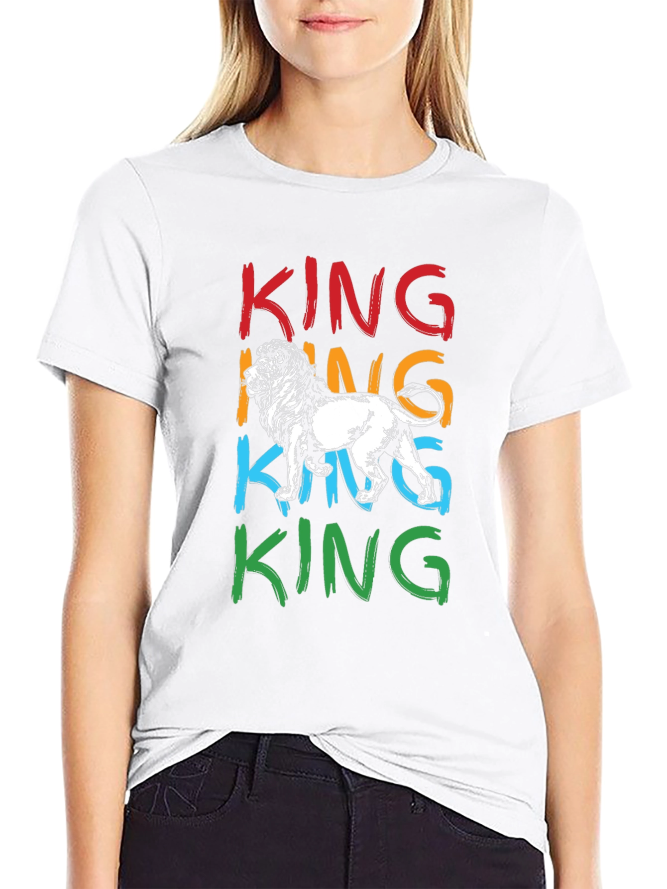 King Lion Graphic T-Shirt