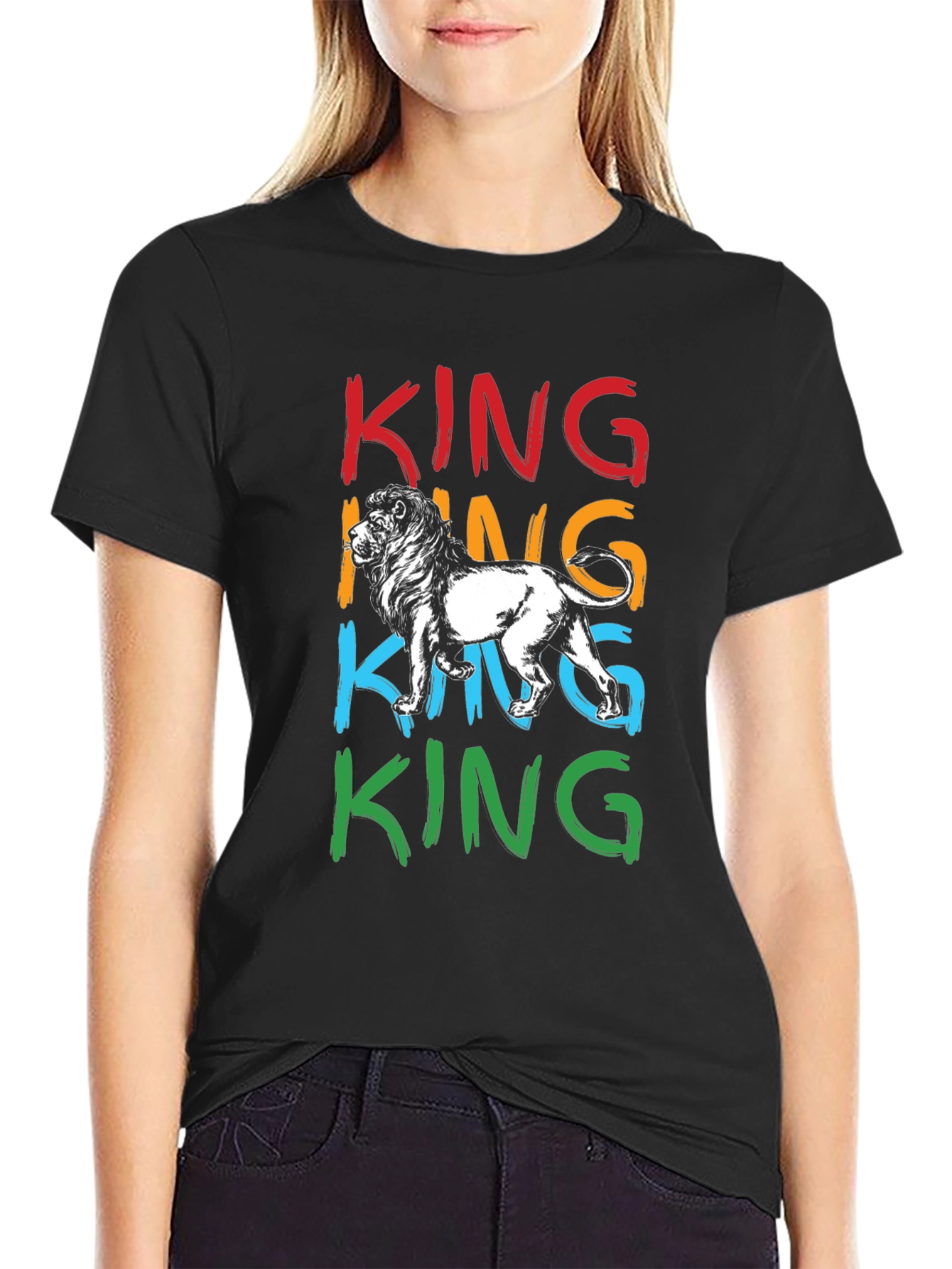 King Lion Graphic T-Shirt