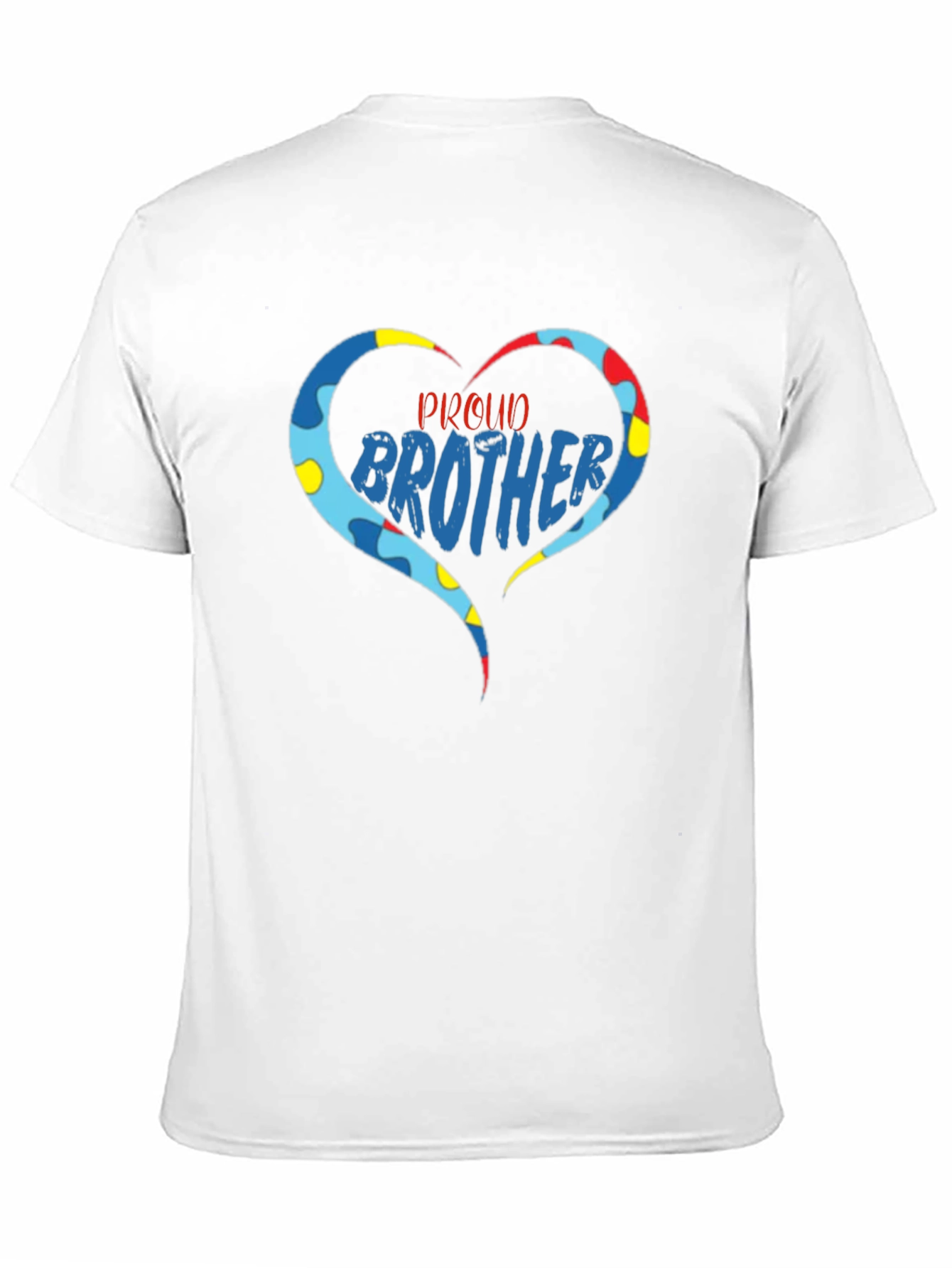 Proud Brother Autism Awareness Graphic Tee