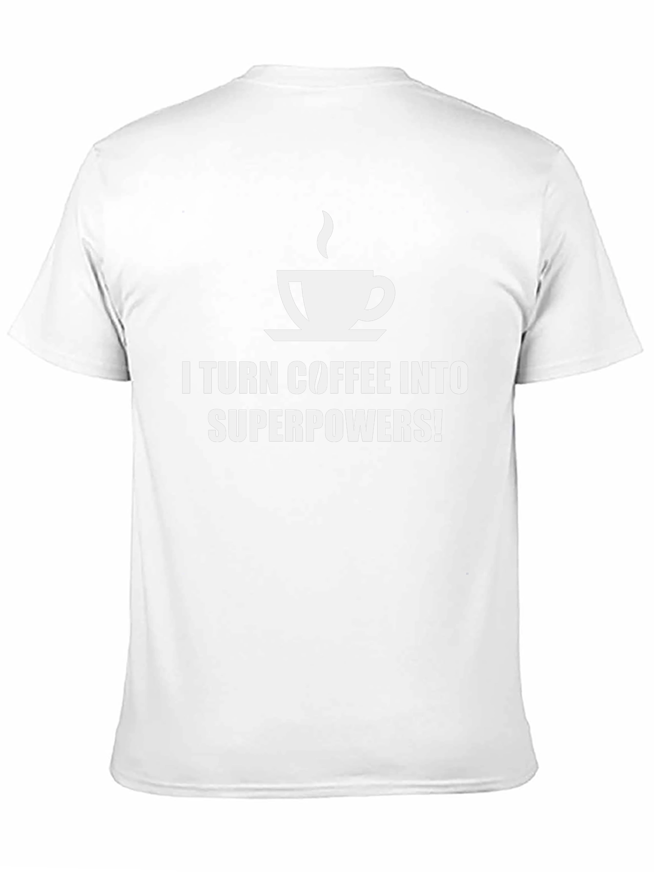 Coffee Superpowers T-Shirt - Black
