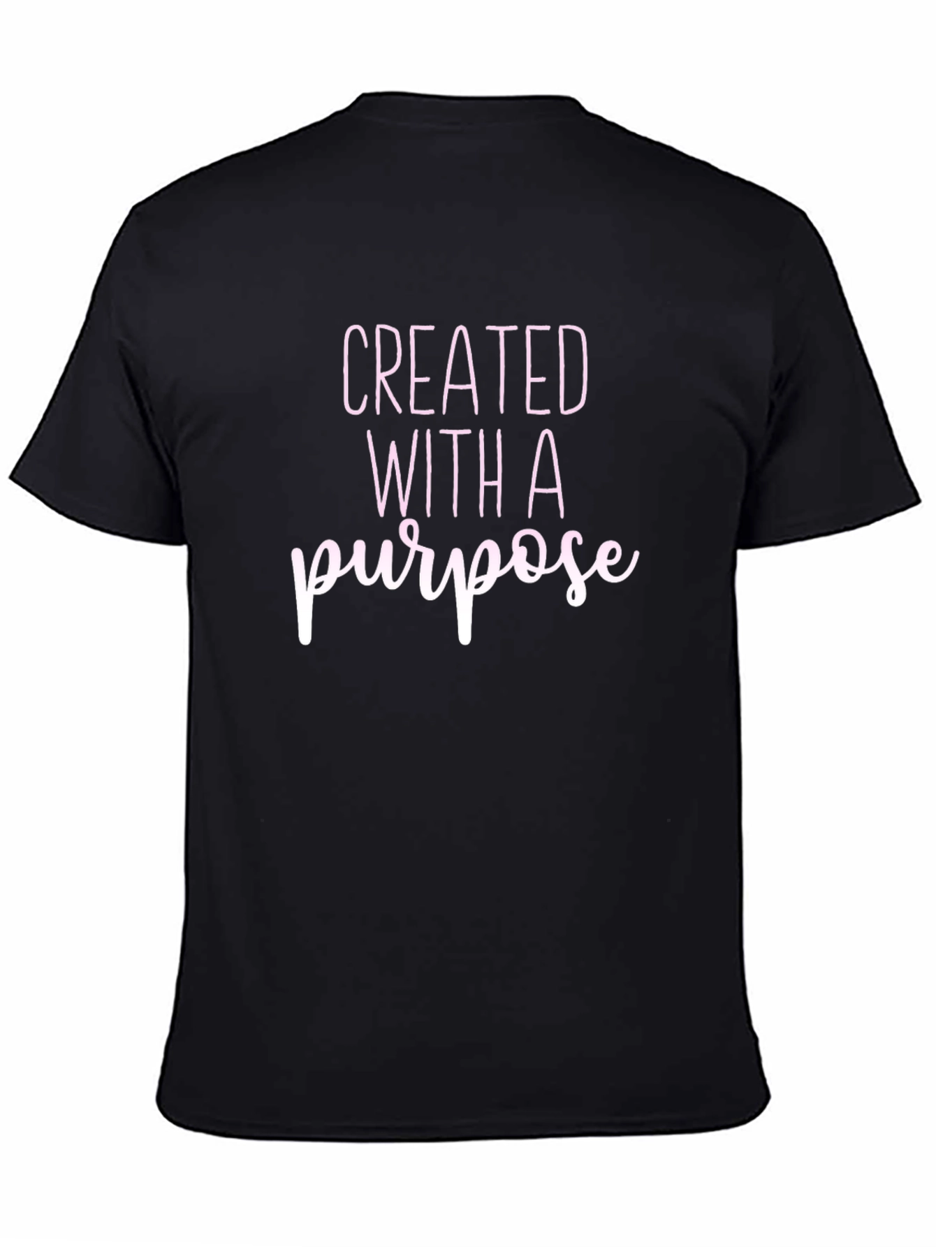 Created With a Purpose Black T-Shirt