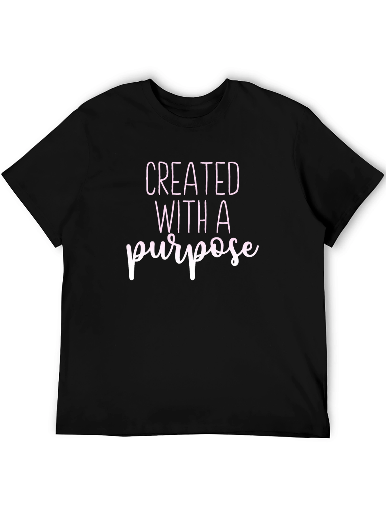 Created With a Purpose Black T-Shirt