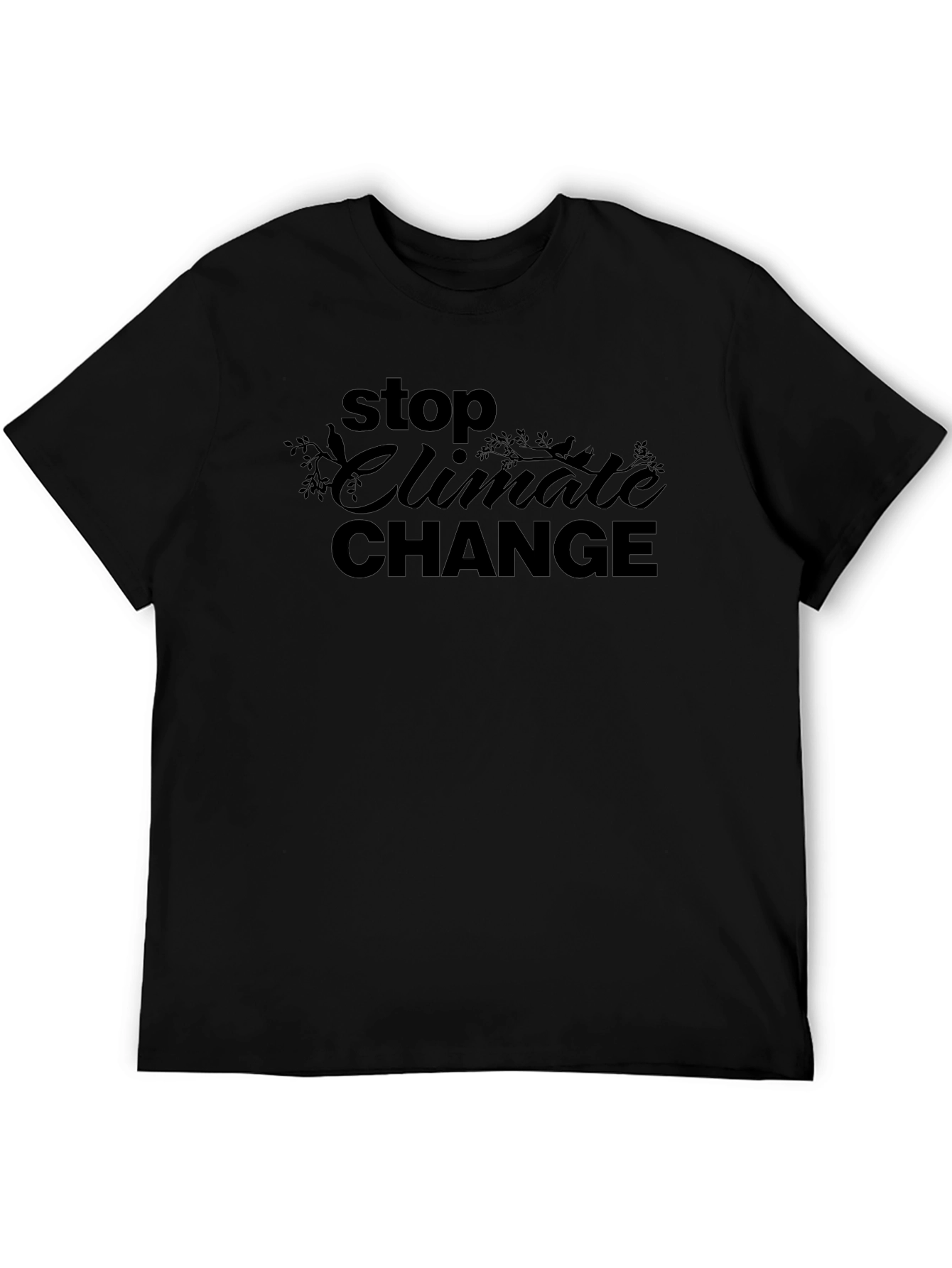 Stop Climate Change Graphic T-Shirt