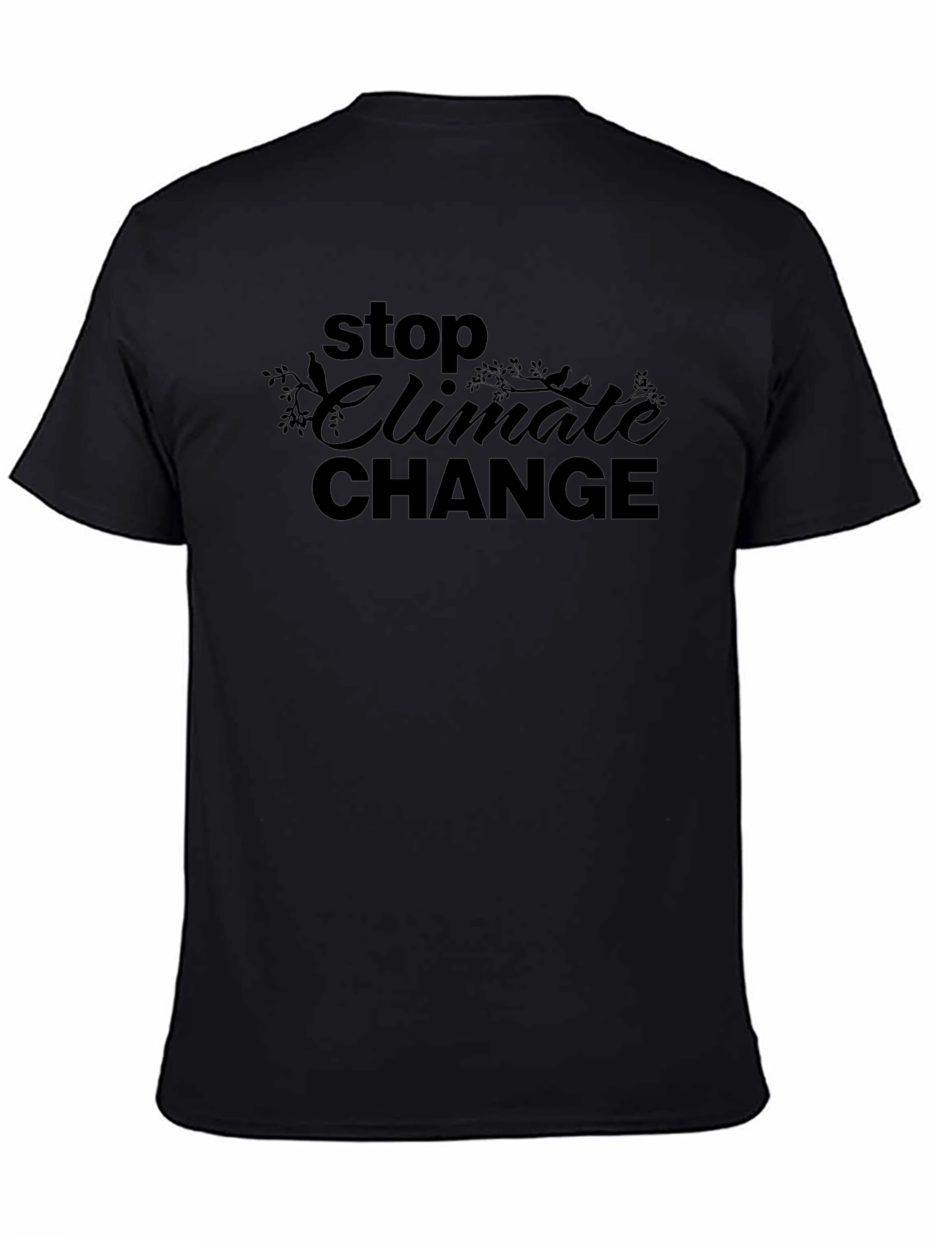 Stop Climate Change Graphic T-Shirt