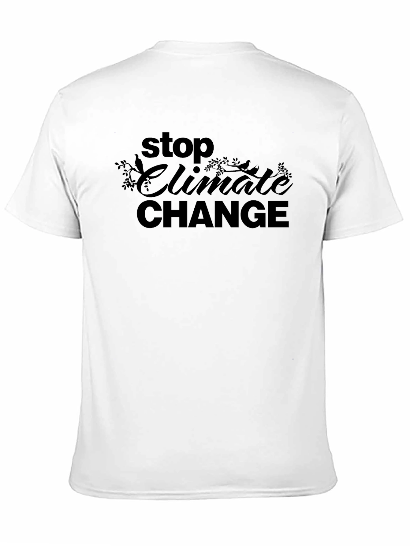 Stop Climate Change Graphic T-Shirt