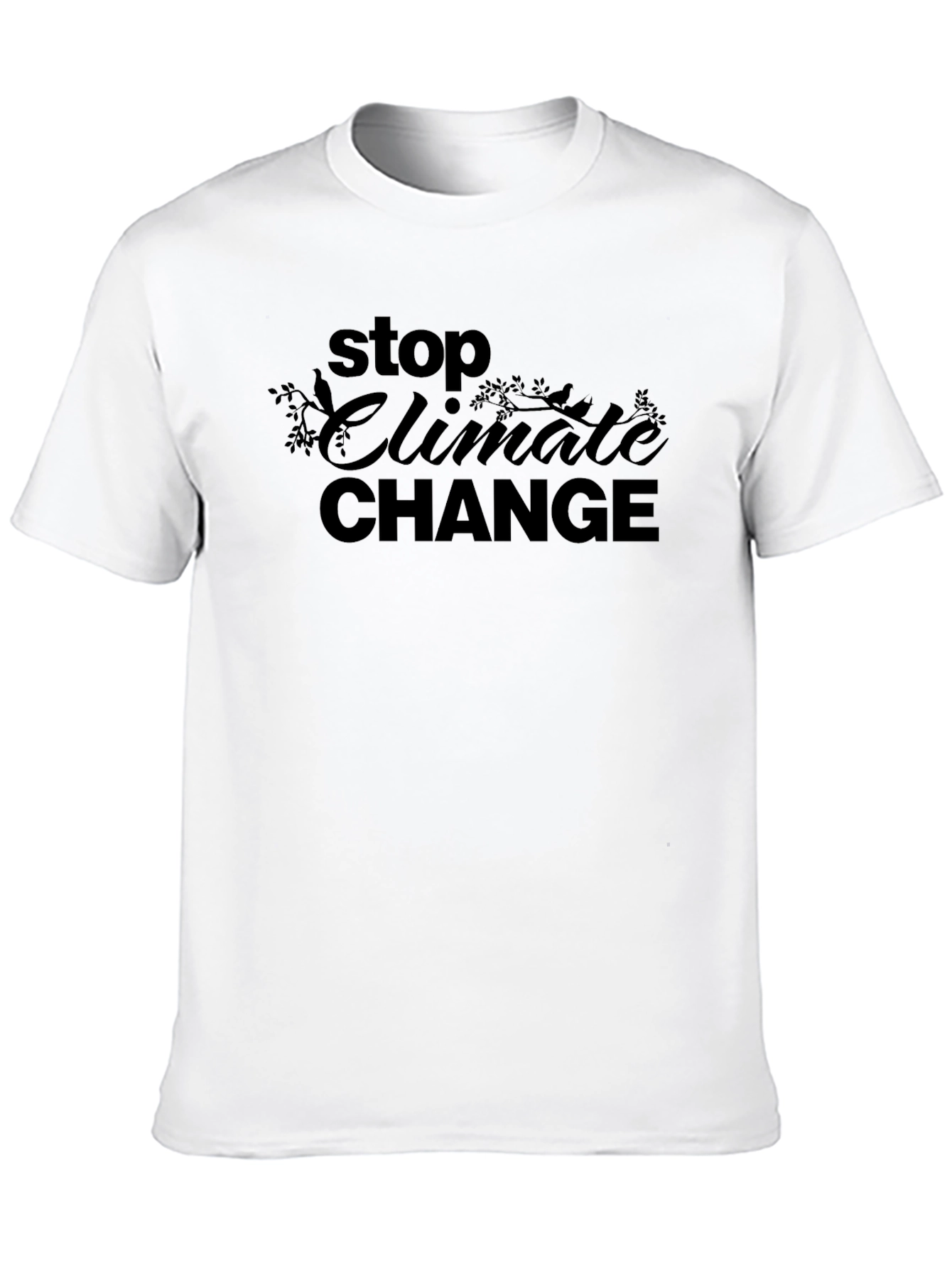 Stop Climate Change Graphic T-Shirt
