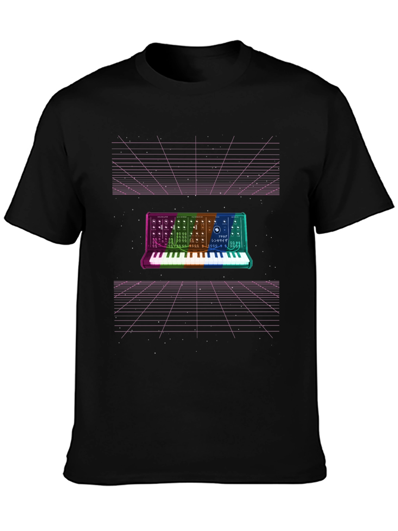 Retro Synthwave T-Shirt - Music Producer Tee