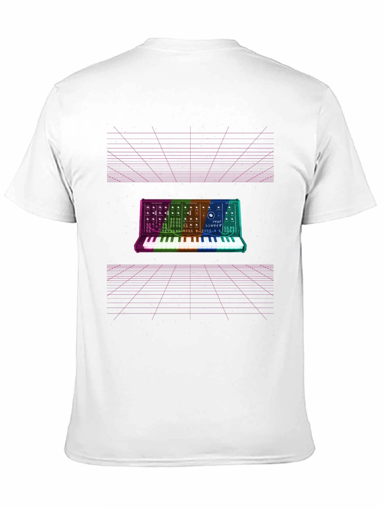 Retro Synthwave T-Shirt - Music Producer Tee