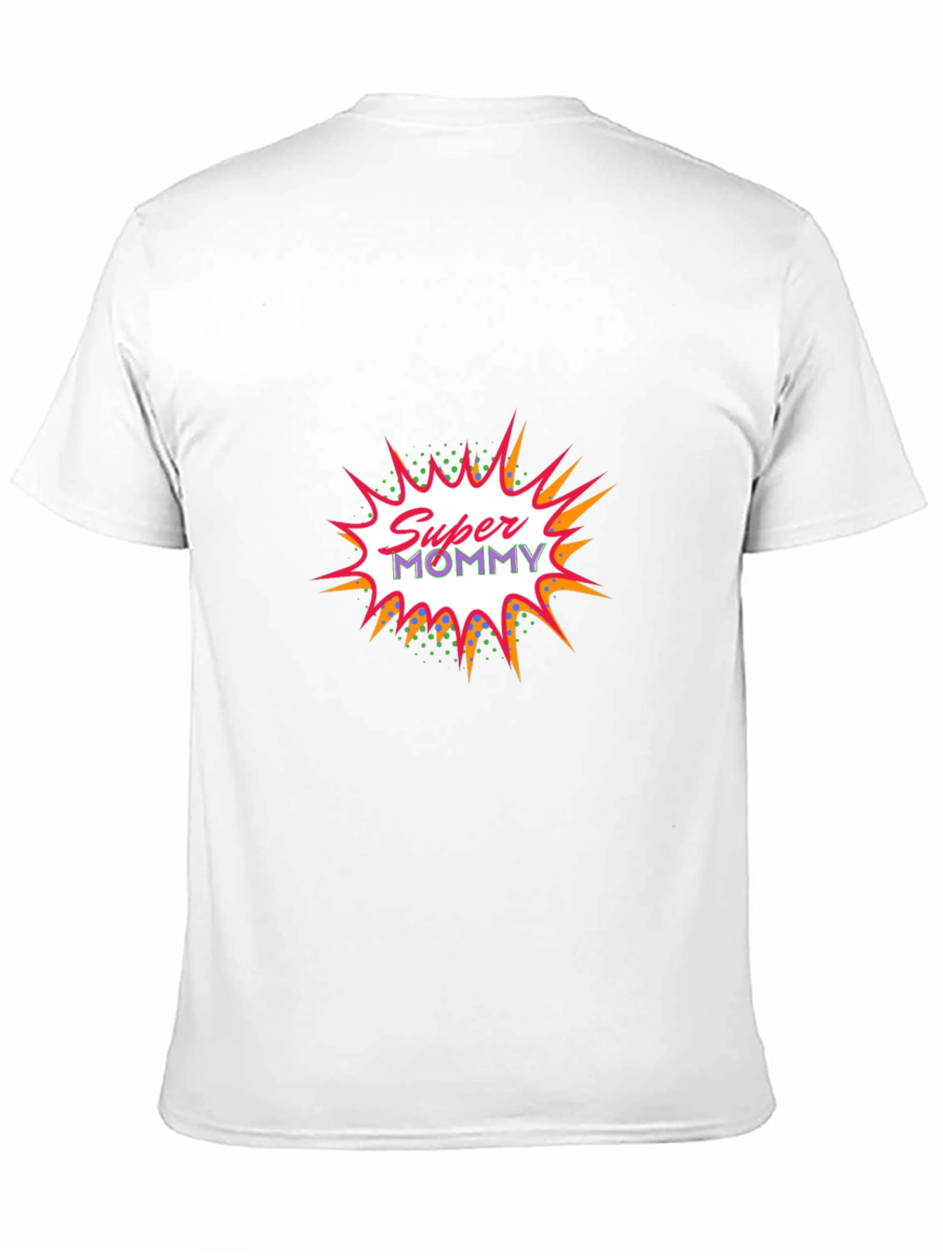 Super Mommy Graphic Tee - Black Cotton Casual T-Shirt