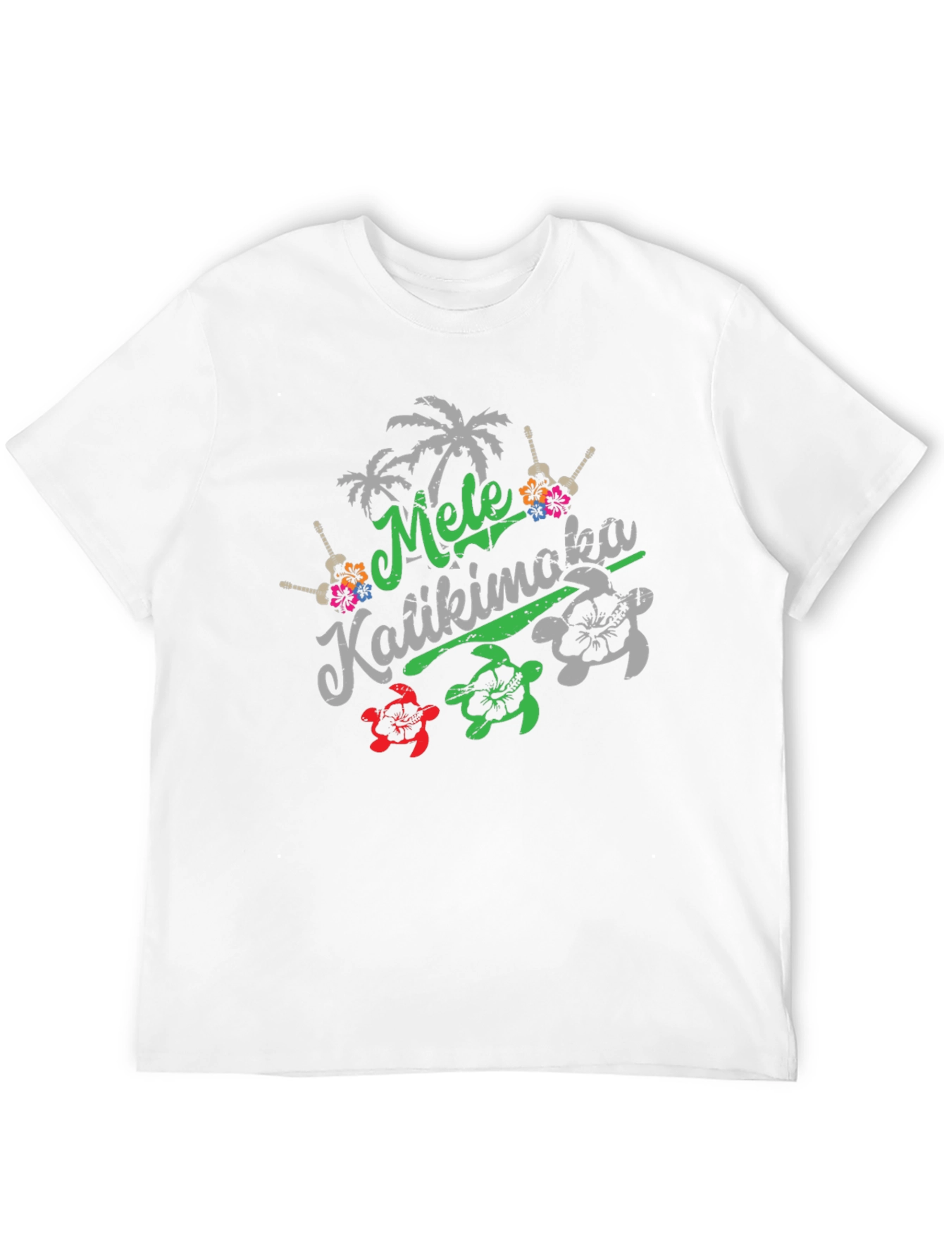 Mele Kalikimaka Black Graphic Tee