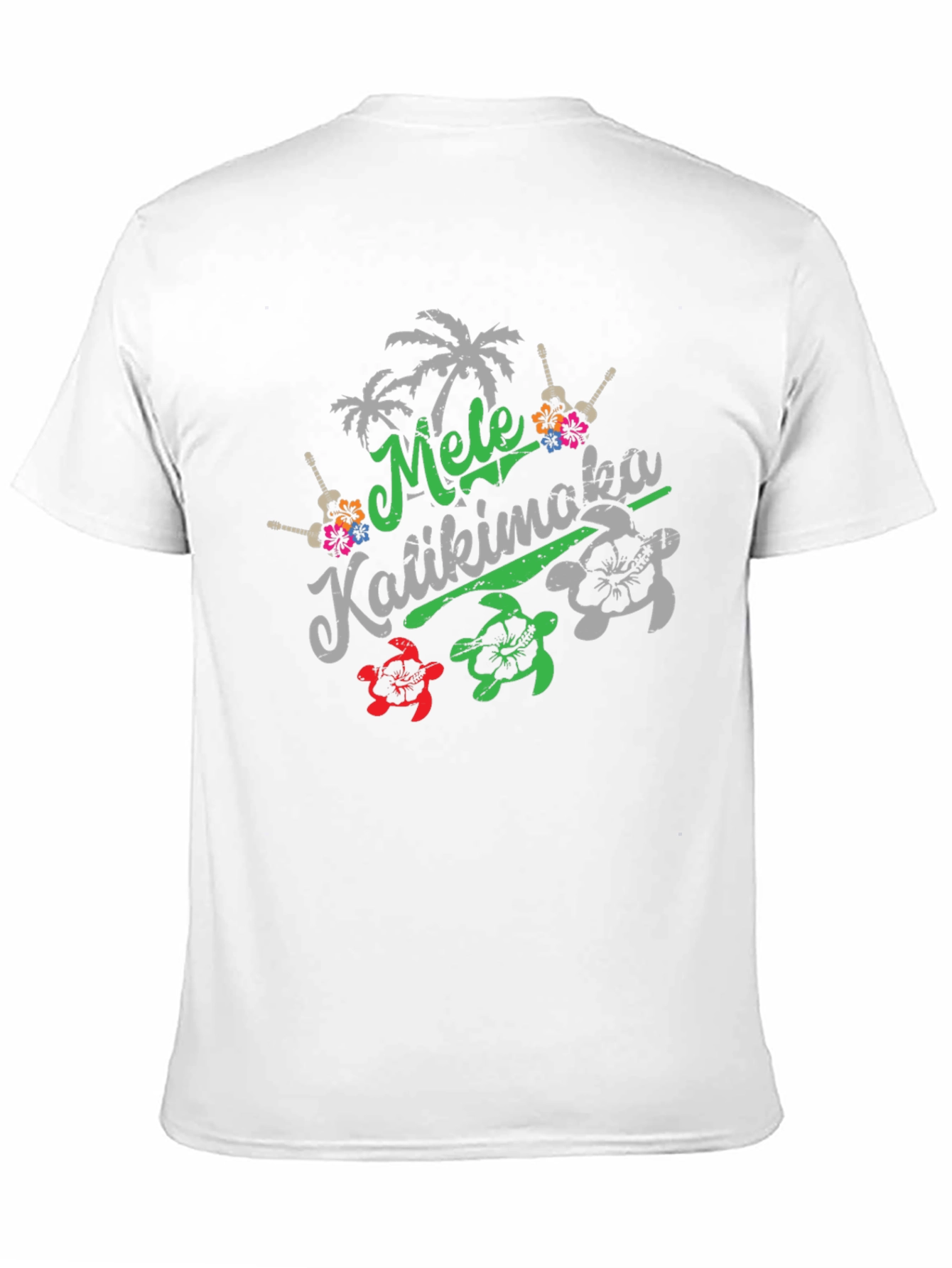 Mele Kalikimaka Black Graphic Tee