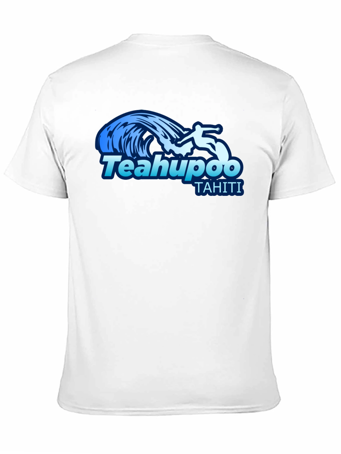 Teahupoo Tahiti Surfing Graphic T-Shirt