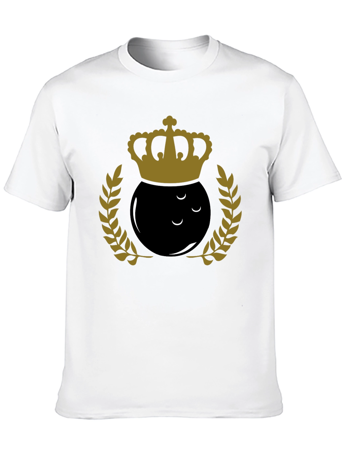 Bowling King Graphic Tee - Black