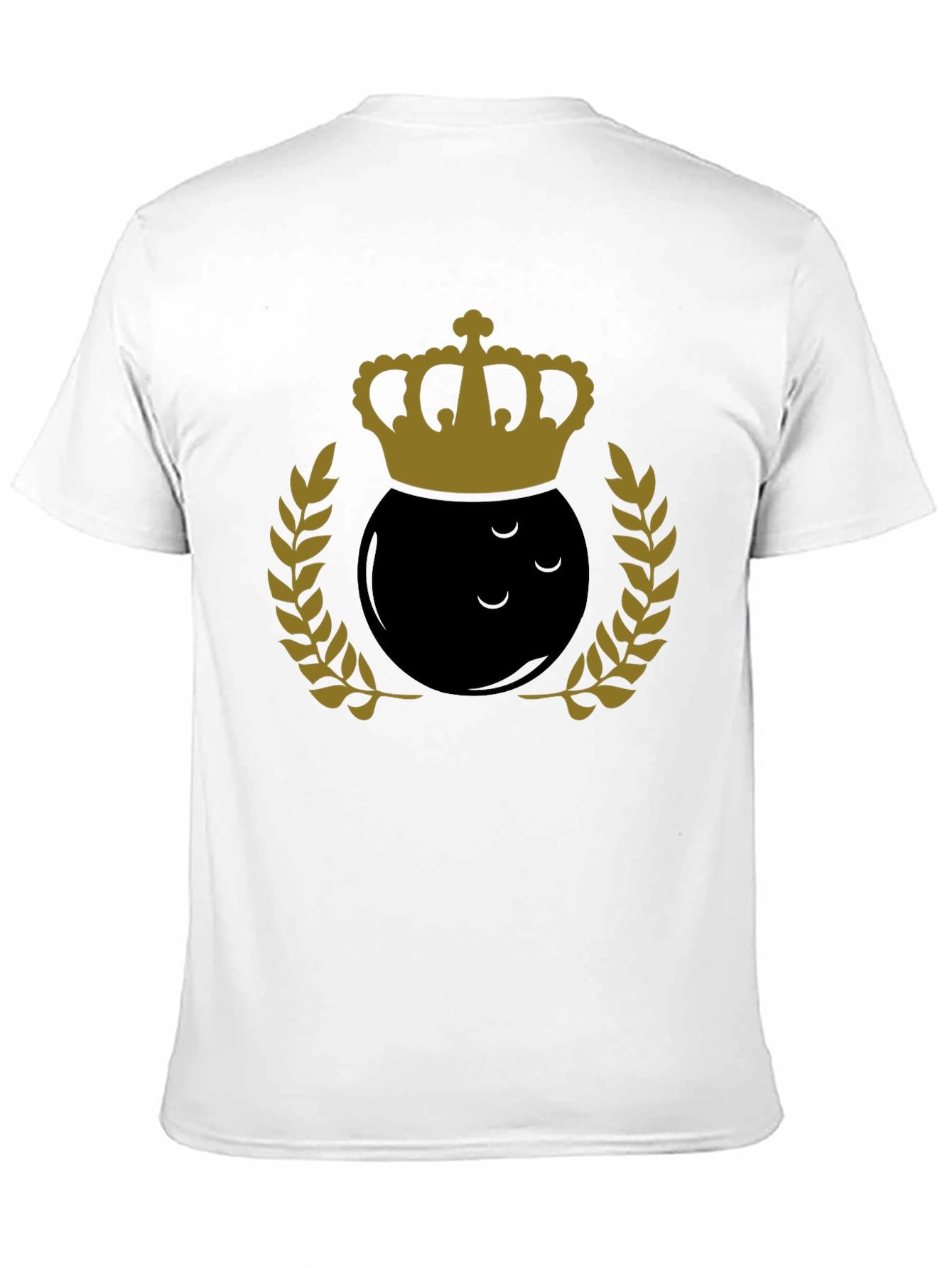 Bowling King Graphic Tee - Black