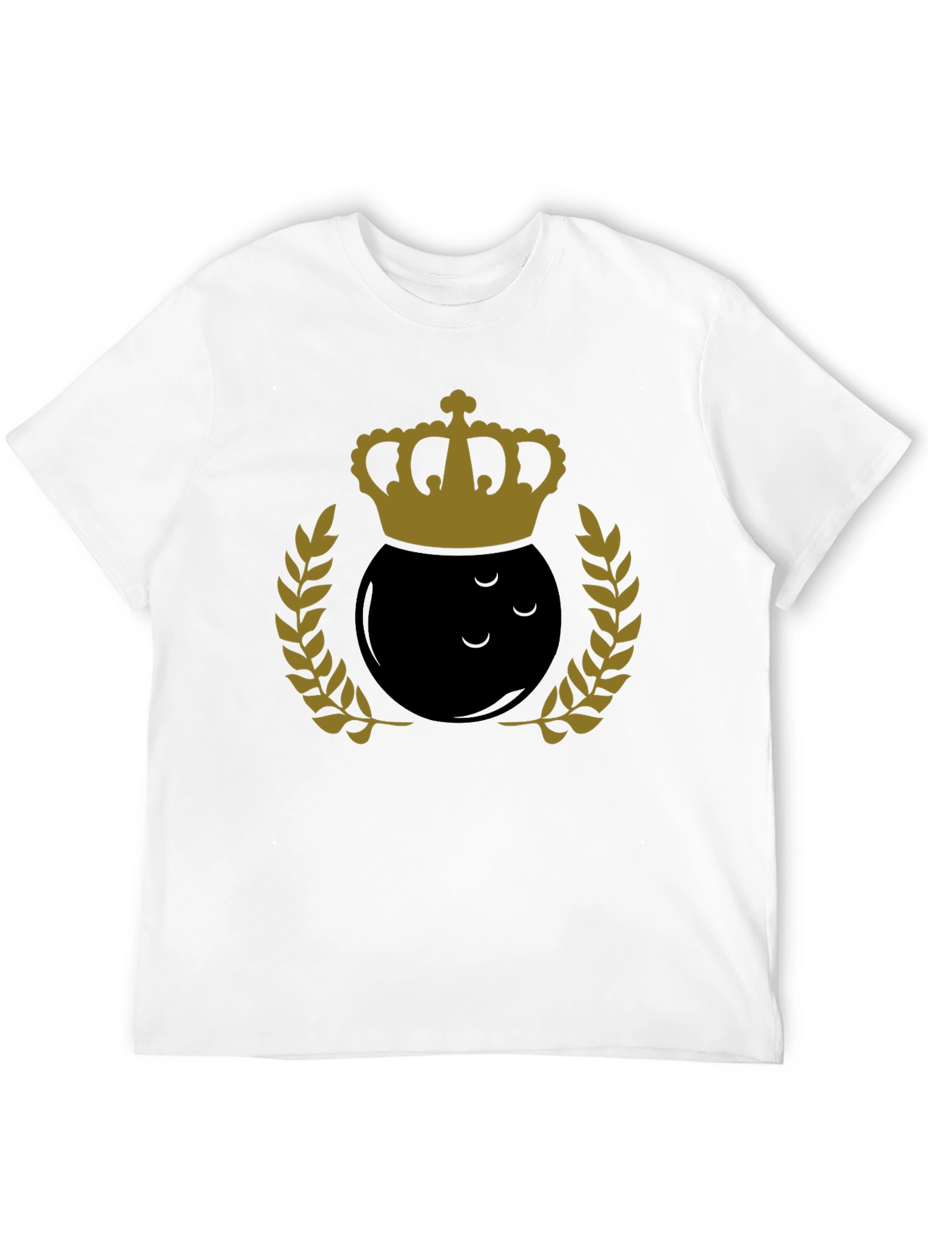 Bowling King Graphic Tee - Black