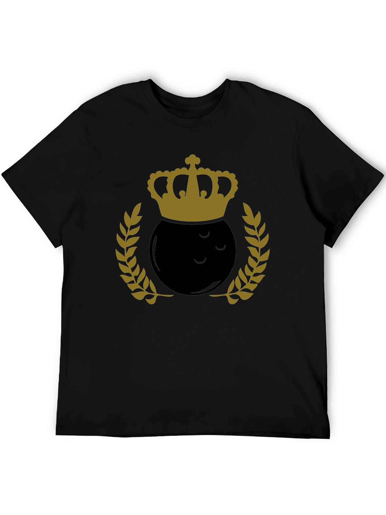 Bowling King Graphic Tee - Black