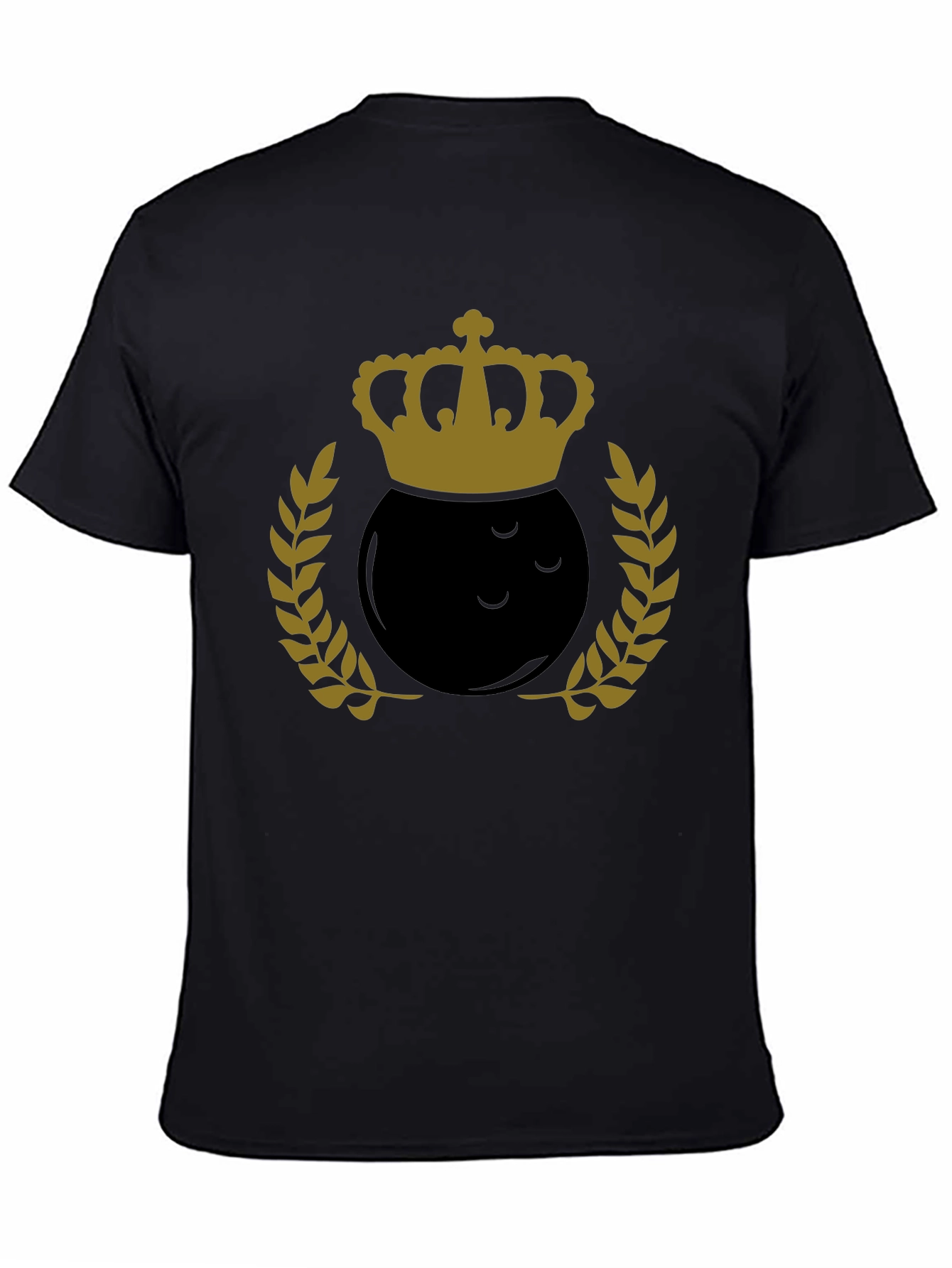 Bowling King Graphic Tee - Black