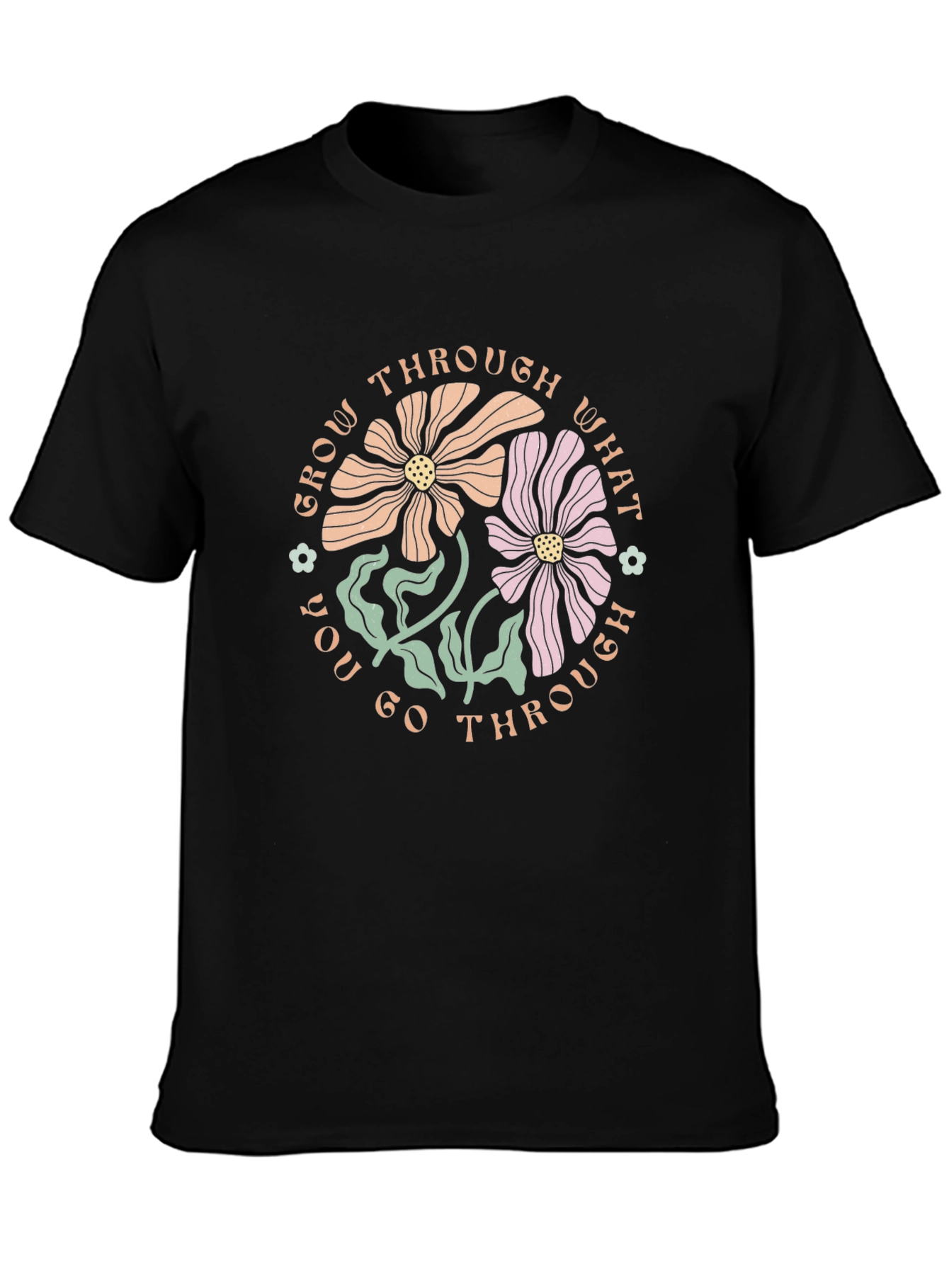 Grow Through What You Go Through Graphic Tee