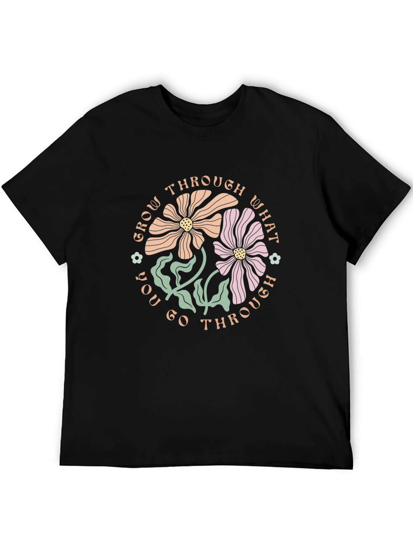 Grow Through What You Go Through Graphic Tee