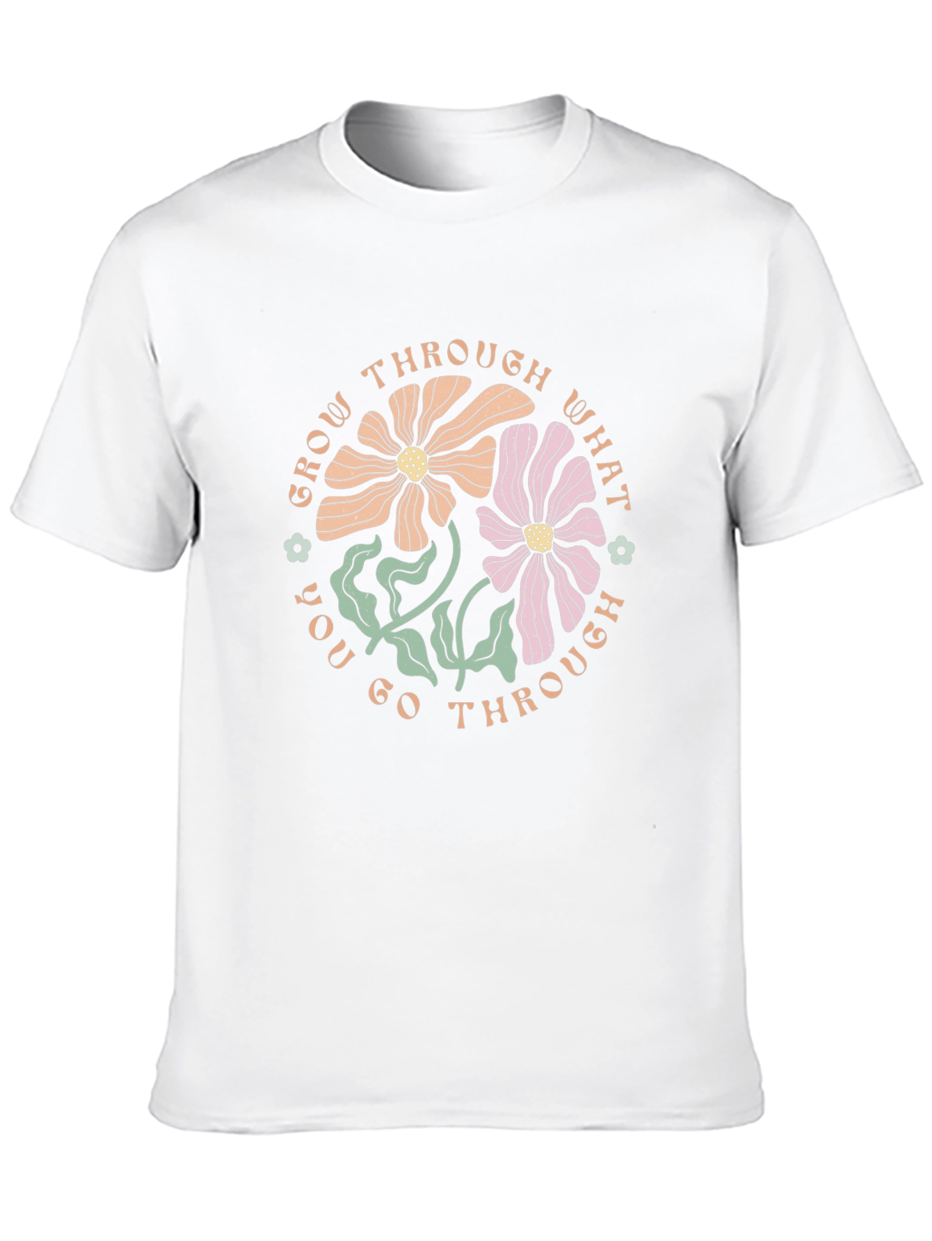 Grow Through What You Go Through Graphic Tee