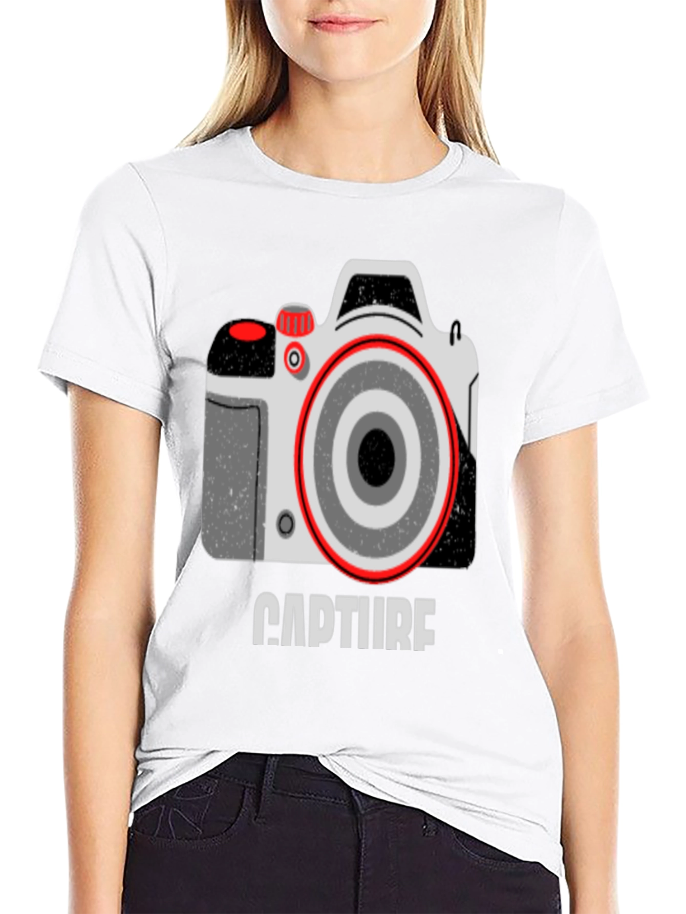 Capture Camera Graphic T-Shirt - Photography Tee