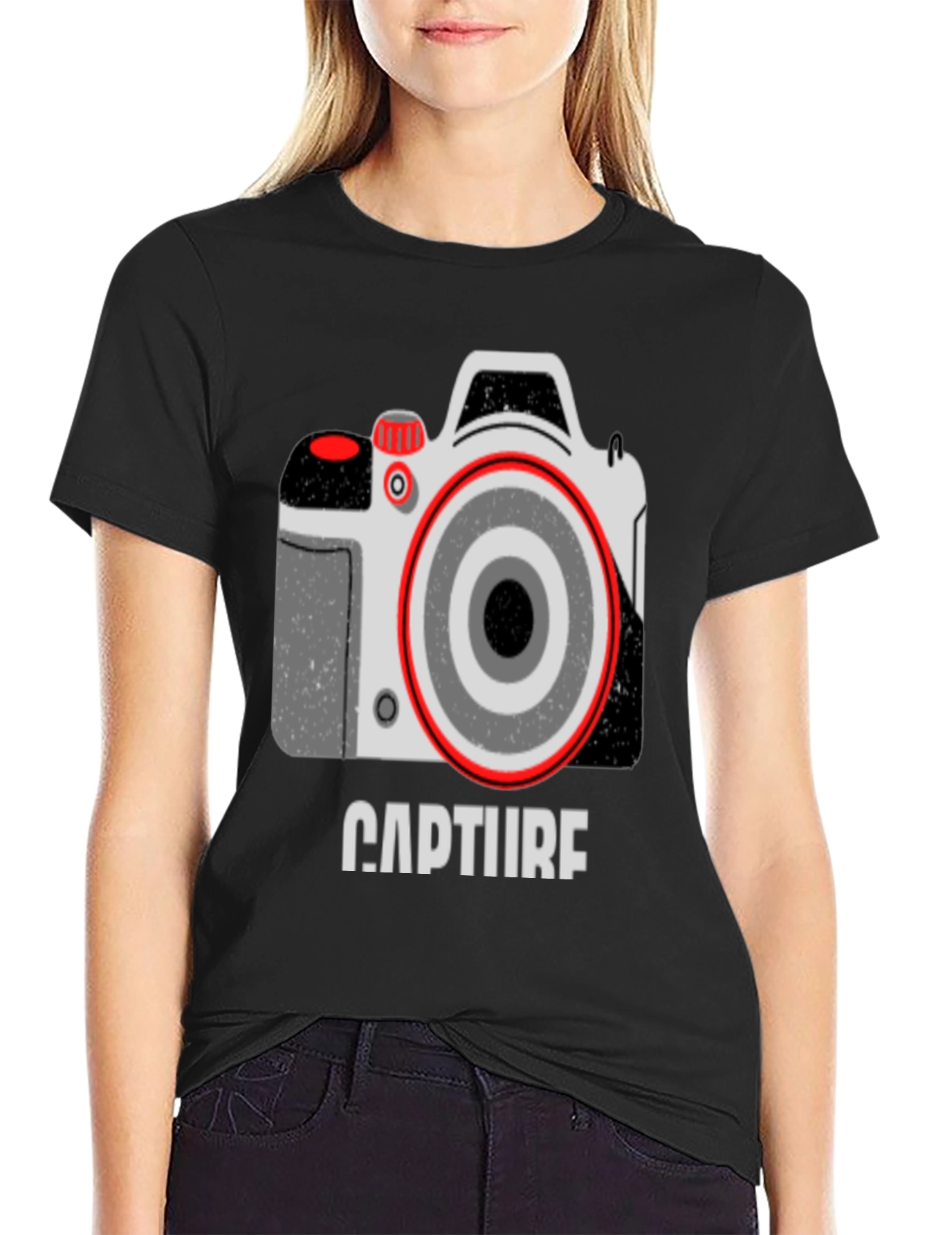 Capture Camera Graphic T-Shirt - Photography Tee