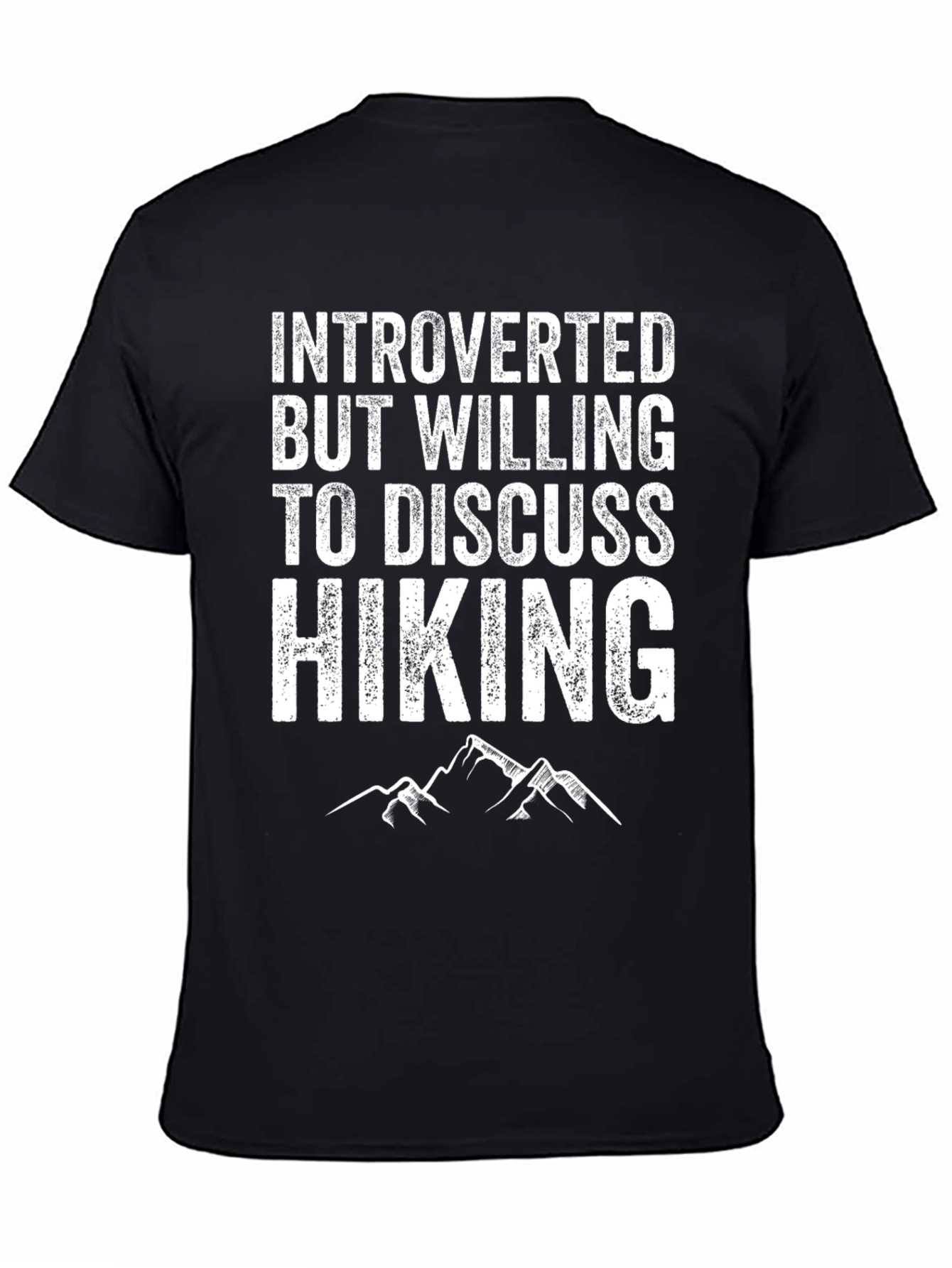 Introverted Hiking Graphic T-Shirt