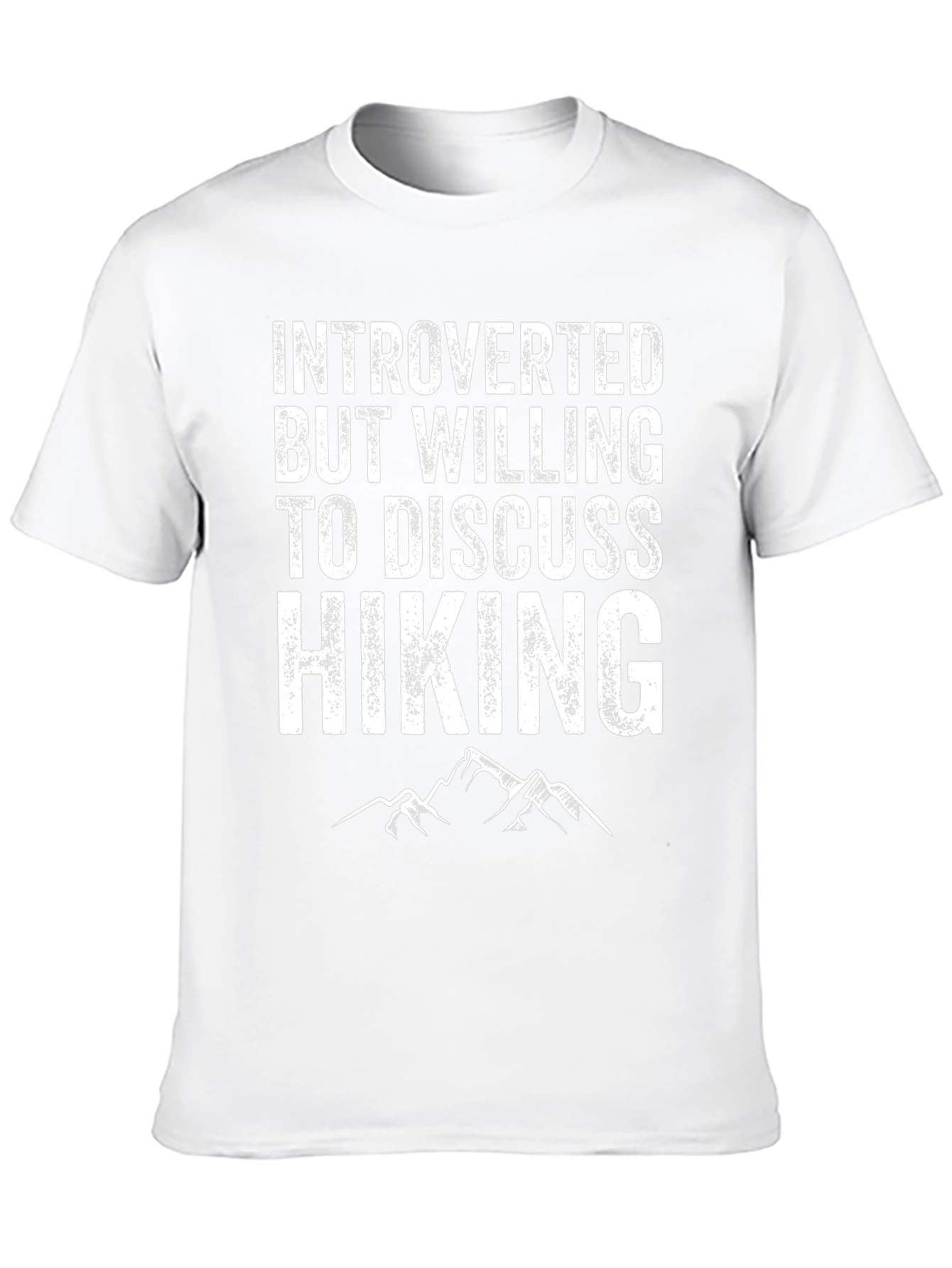 Introverted Hiking Graphic T-Shirt