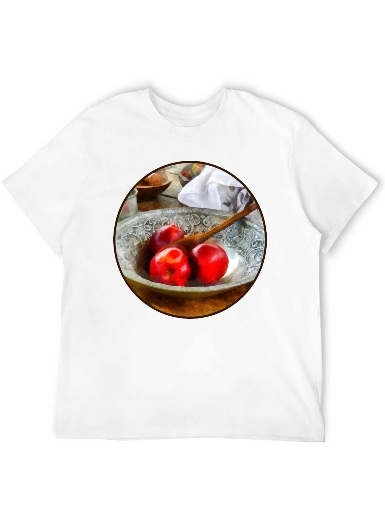 Artistic Apples T-Shirt - Unique Foodie Fashion