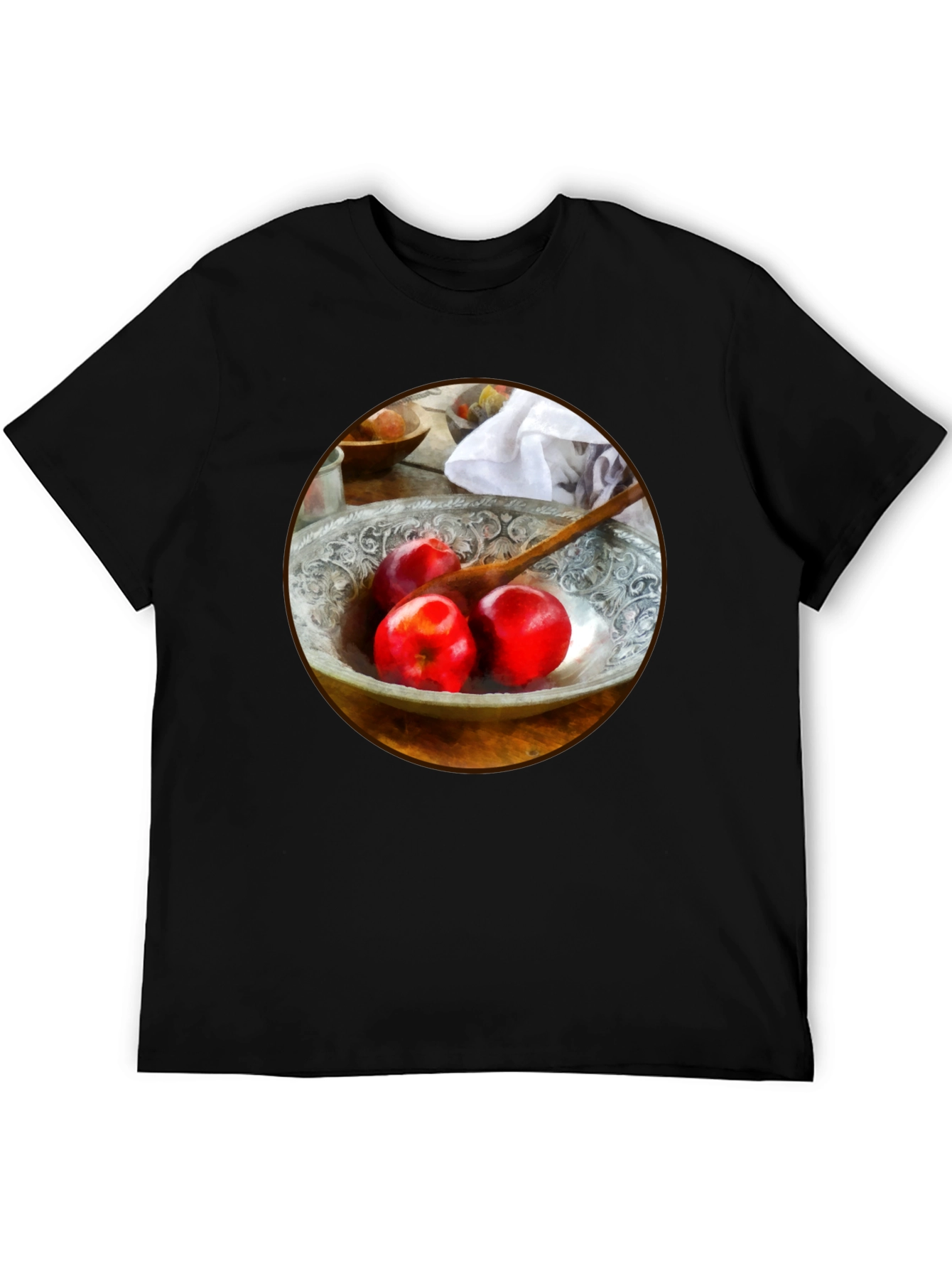 Artistic Apples T-Shirt - Unique Foodie Fashion