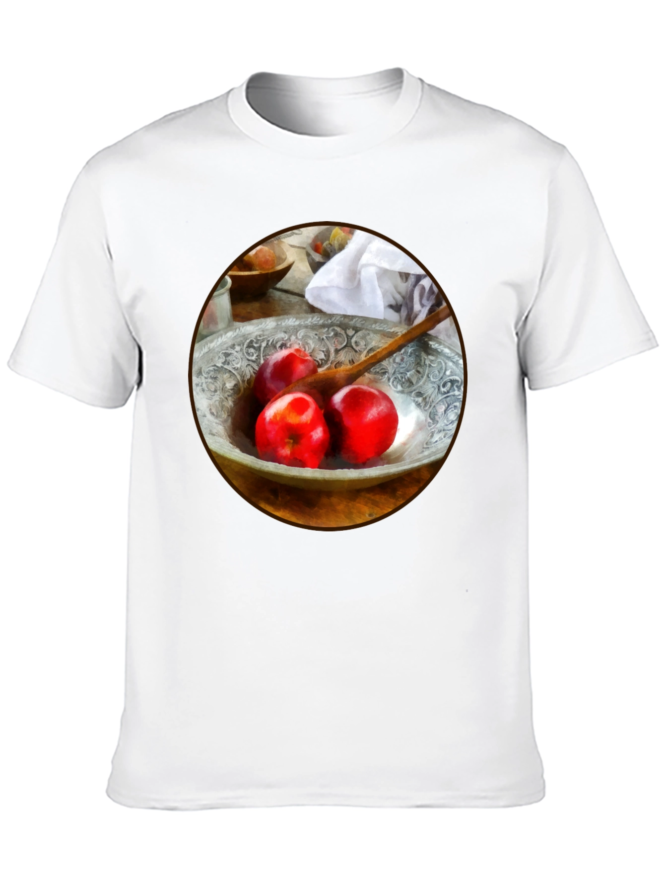 Artistic Apples T-Shirt - Unique Foodie Fashion