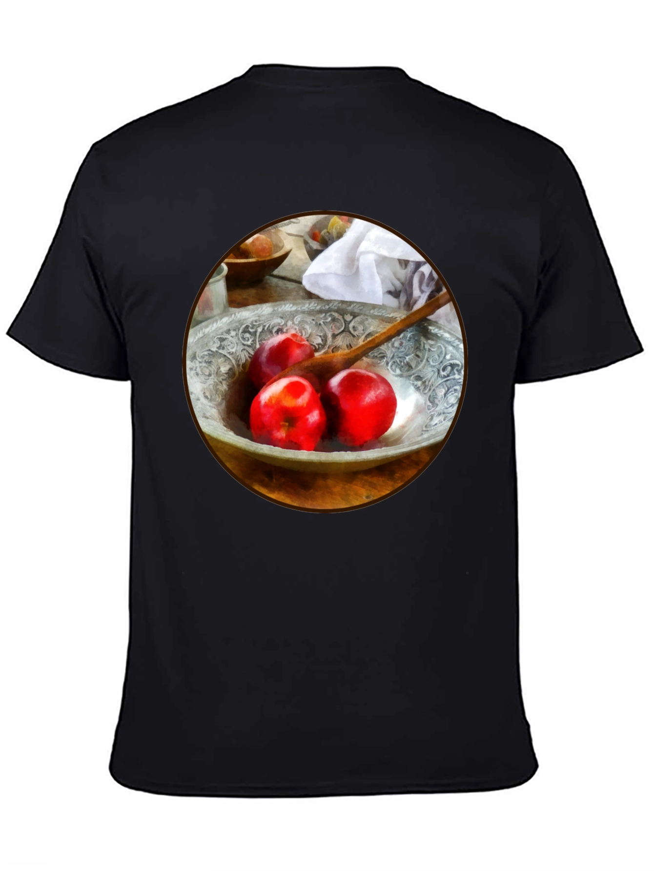 Artistic Apples T-Shirt - Unique Foodie Fashion