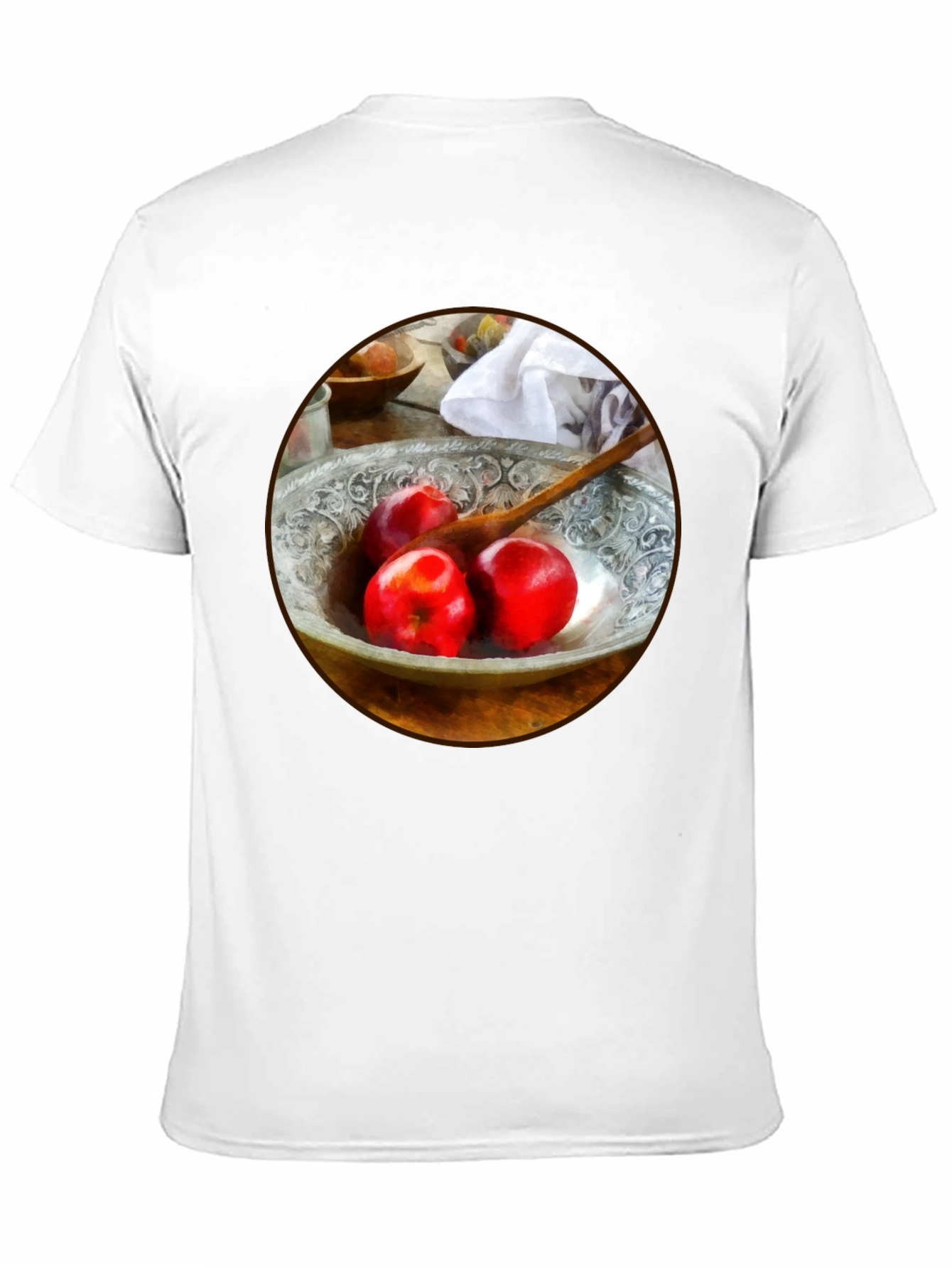 Artistic Apples T-Shirt - Unique Foodie Fashion