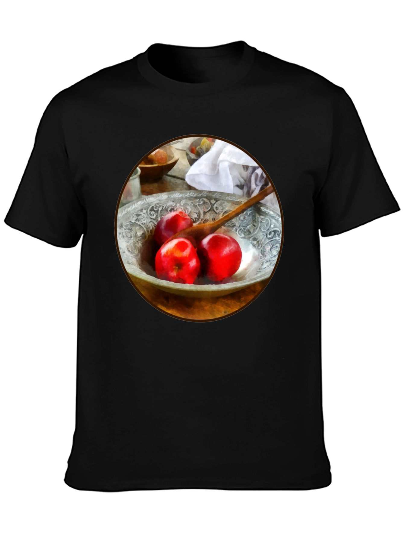 Artistic Apples T-Shirt - Unique Foodie Fashion