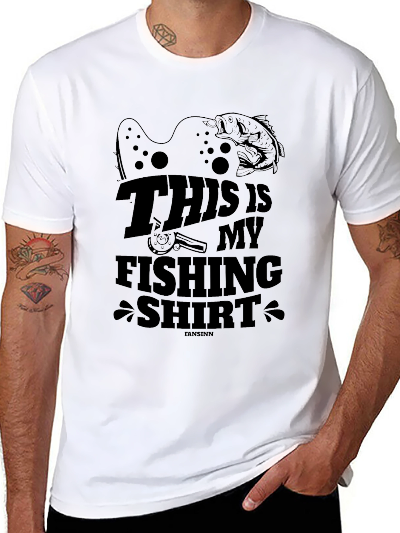 This is My Fishing Shirt - Novelty Tee