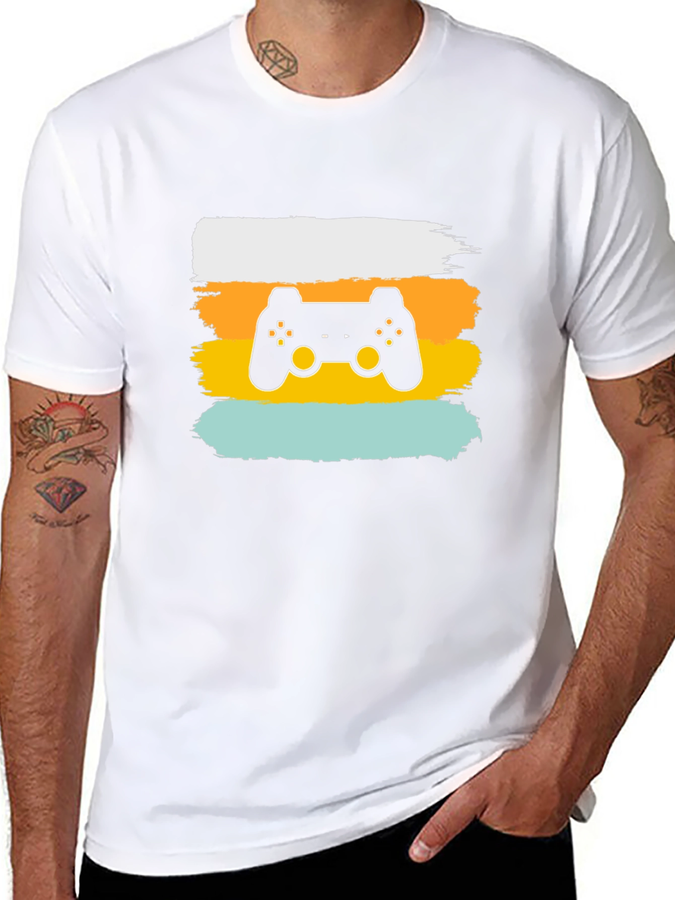 Retro Gamer T-Shirt - Stylish Controller Design