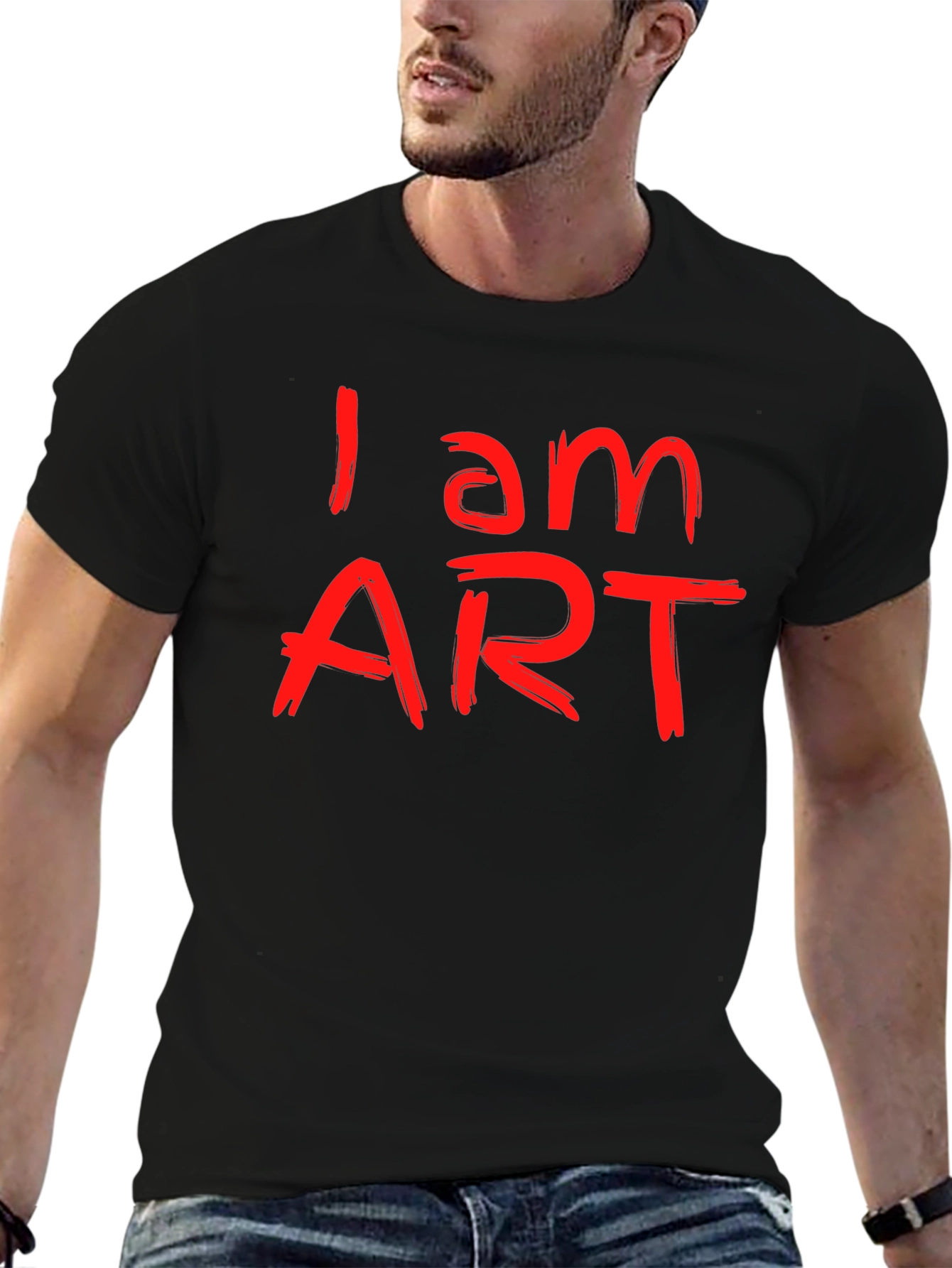 I am ART Graphic Tee - Express Yourself!