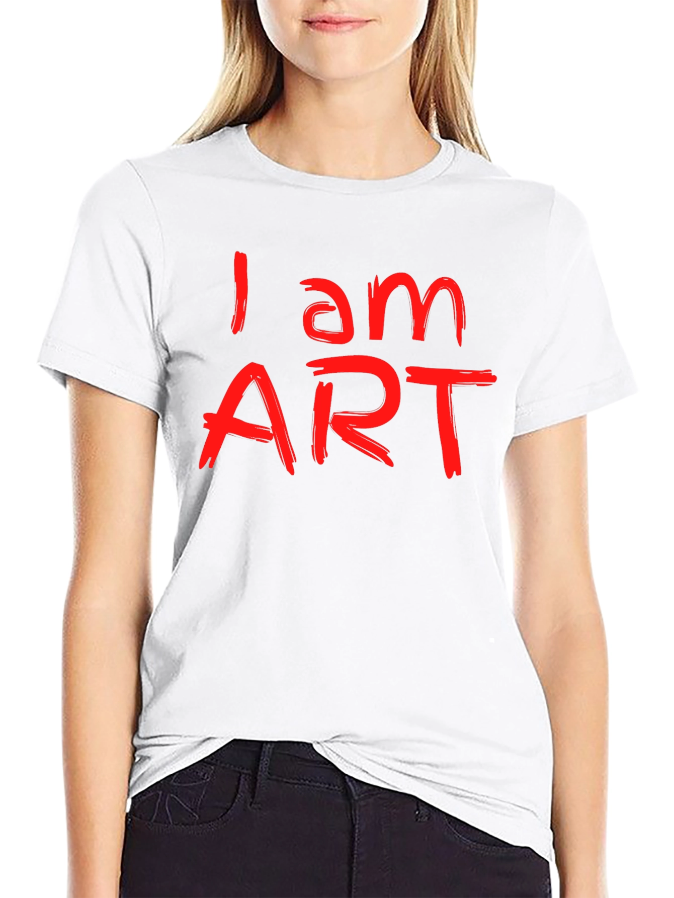 I am ART Graphic Tee - Express Yourself!