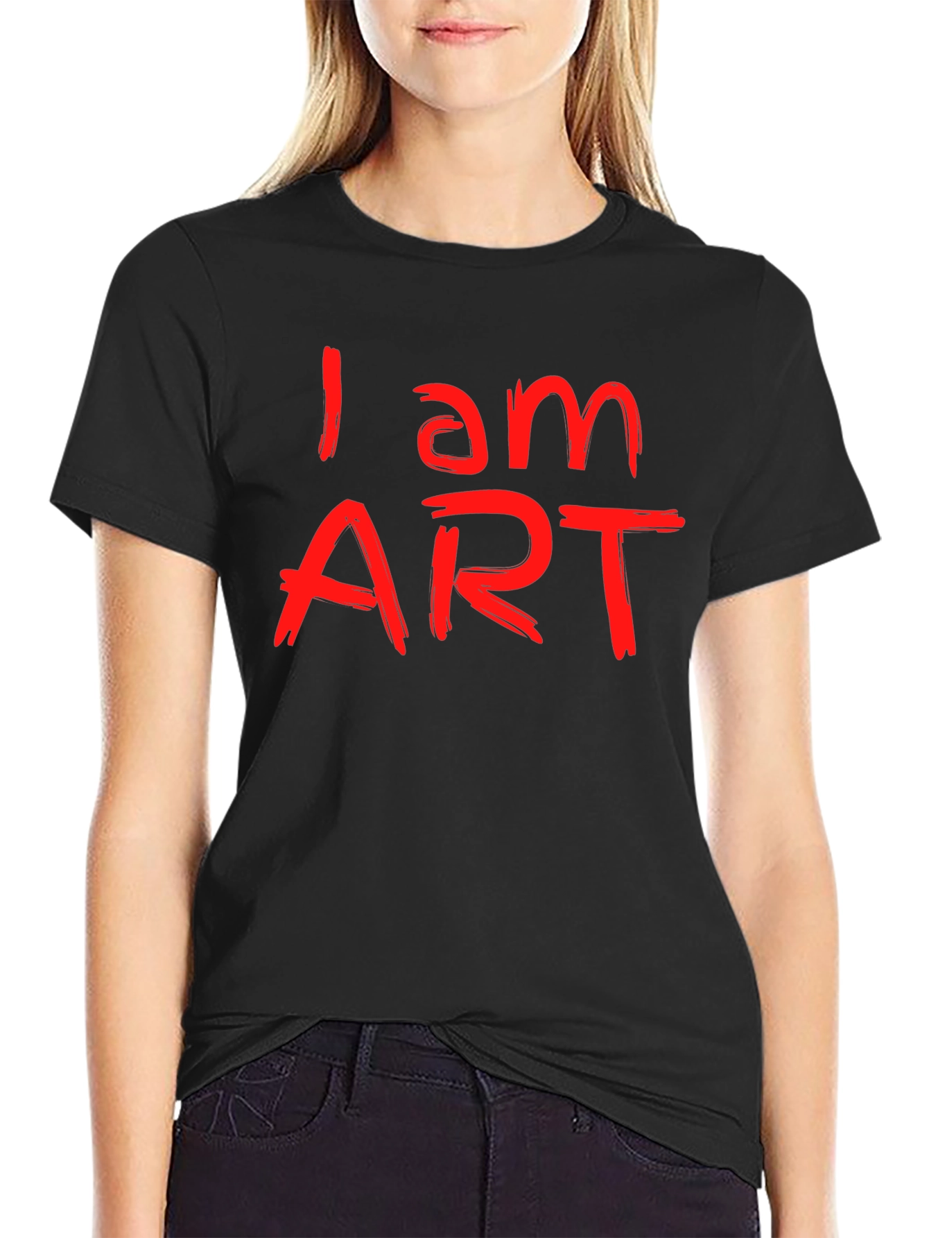 I am ART Graphic Tee - Express Yourself!